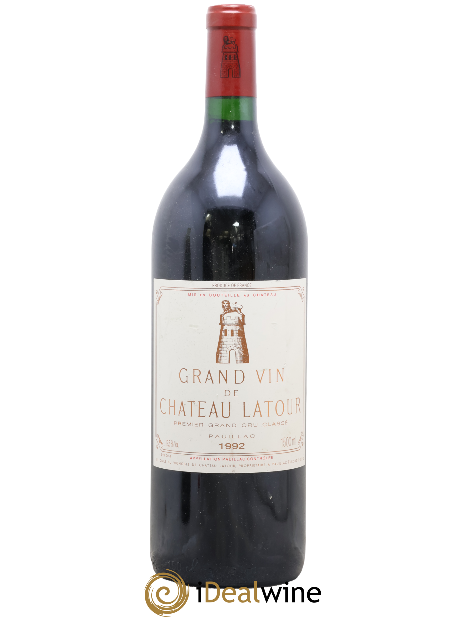 Château Latour 1er Grand Cru Classé 1992 - Lot de 1 magnum - 0