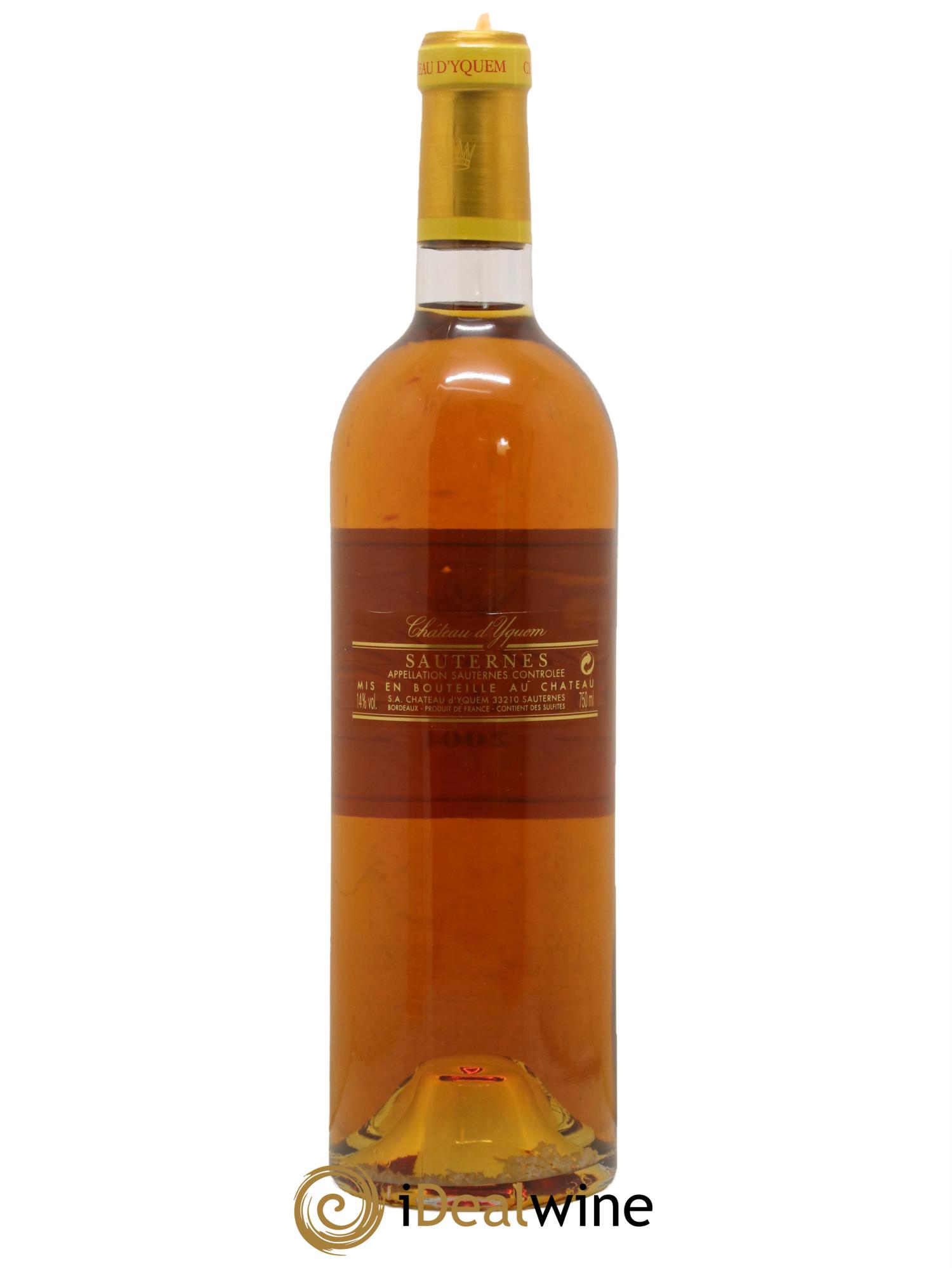 Château d' Yquem 1er Cru Classé Supérieur 2004 - Lot de 1 bouteille - 1