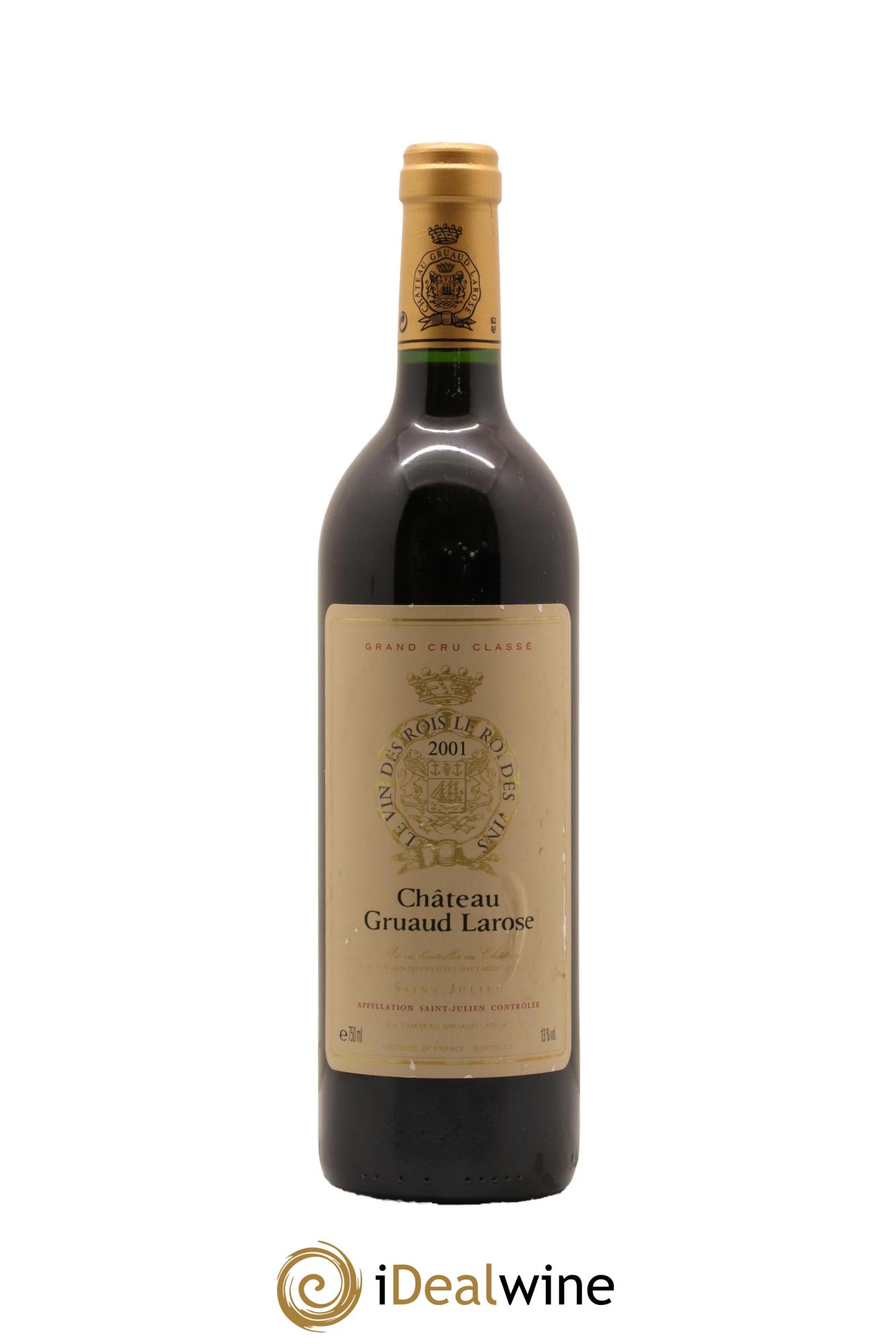 Château Gruaud Larose 2ème Grand Cru Classé 2001 - Lot de 1 bouteille - 0