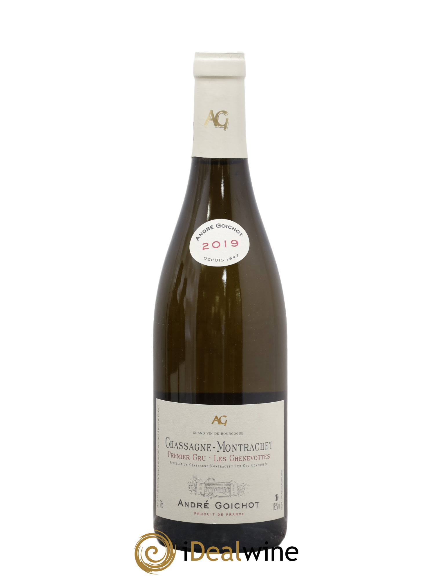 Chassagne-Montrachet 1er Cru Les Chenevottes Goichot 2019 - Lotto di 1 bottiglia - 0