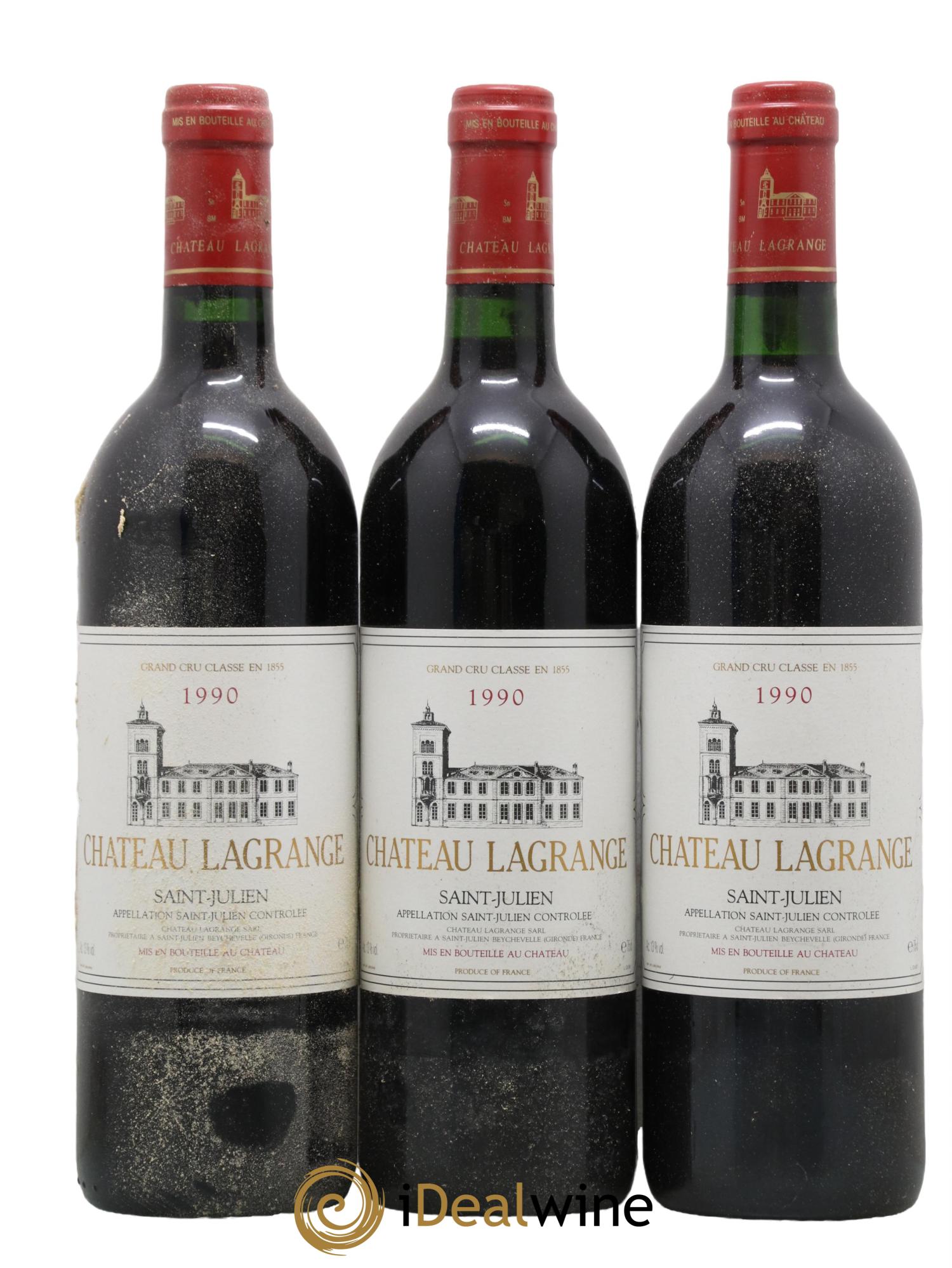 Château Lagrange 3ème Grand Cru Classé 1990 - Lot de 12 bouteilles - 4
