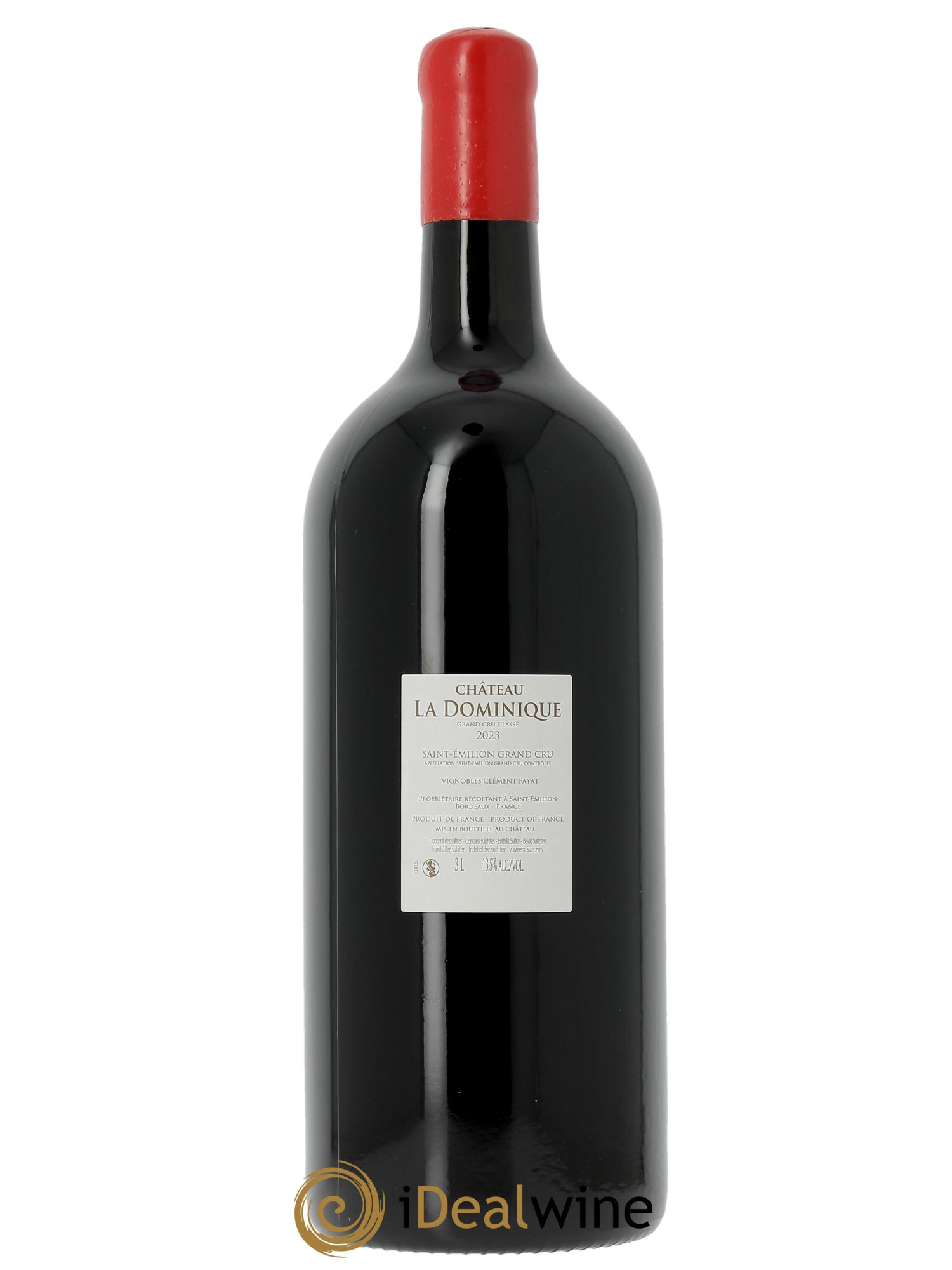 Château la Dominique Grand Cru Classé  2023 - Lotto di 1 jéroboam - 2