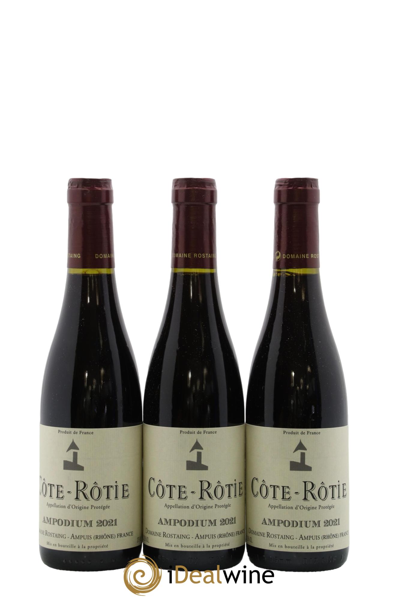 Côte-Rôtie Ampodium René Rostaing 2021 - Posten von 3 Demi-Flaschen - 0