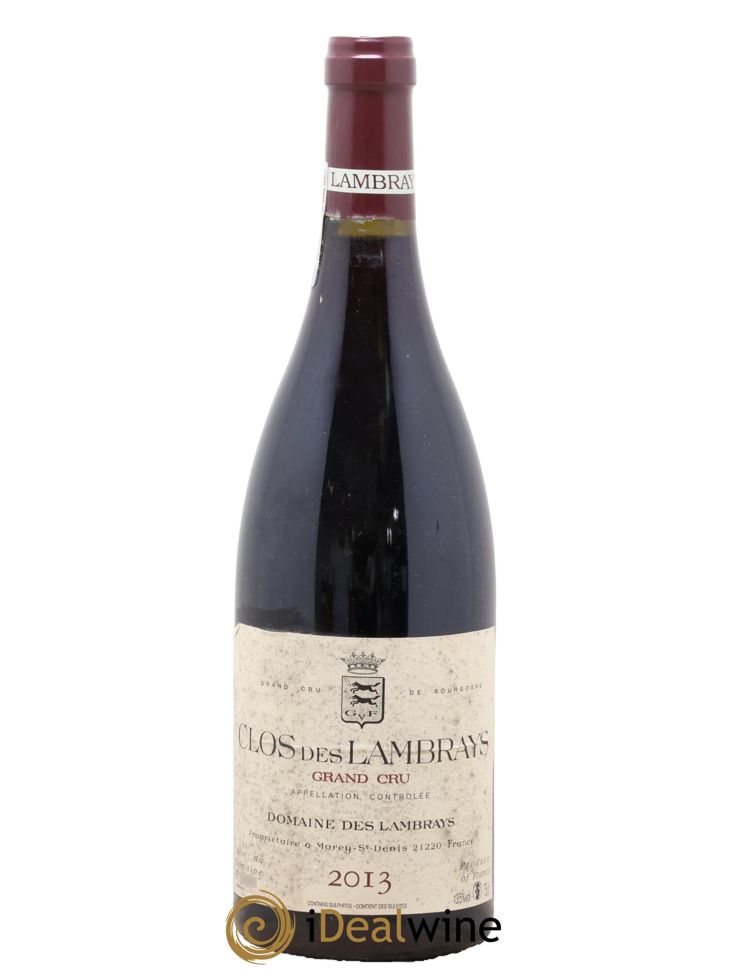 Clos des Lambrays Grand Cru Domaine des Lambrays 2013 - Lotto di 1 bottiglia - 0