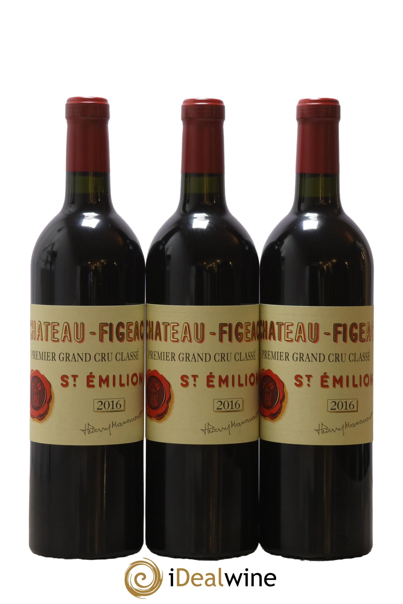 Château Figeac 1er Grand Cru Classé A 2016 - Lot de 6 bouteilles - 3