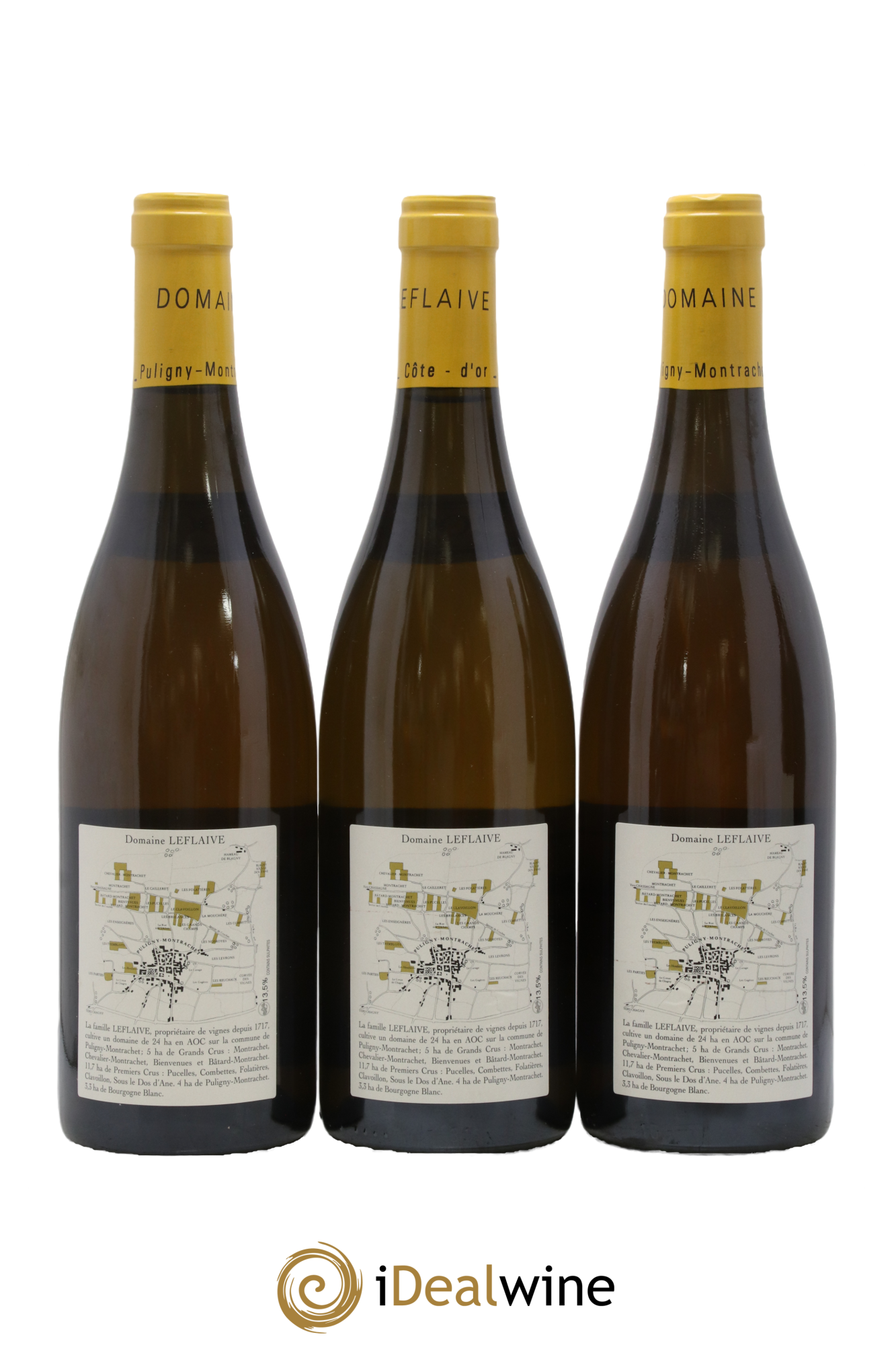 Puligny-Montrachet 1er Cru Les Pucelles Leflaive (Domaine) 2008 - Lot de 3 bouteilles - 1