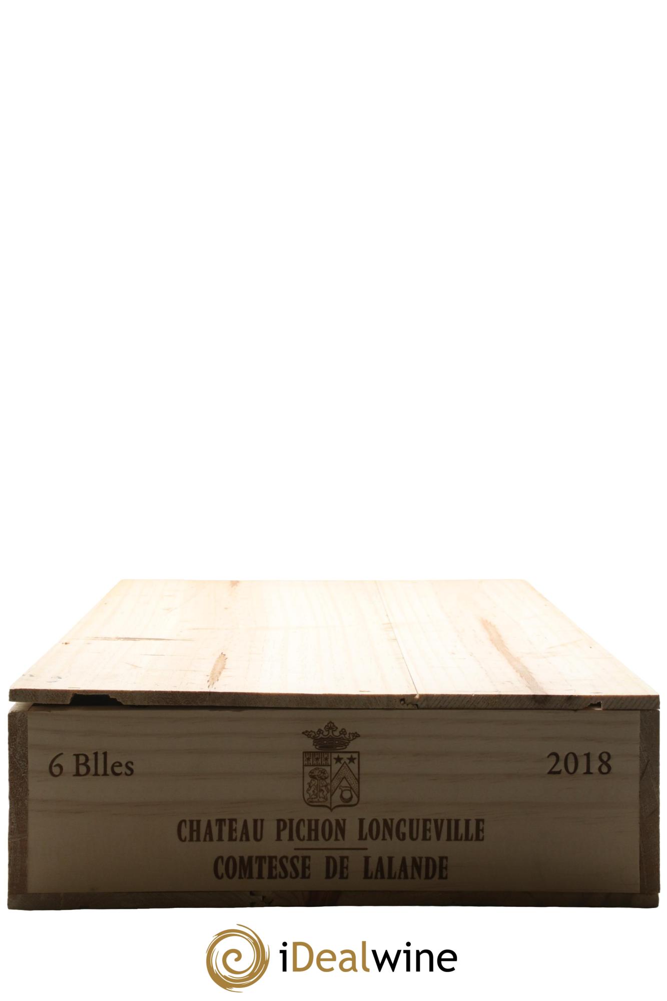 Château Pichon Longueville Comtesse de Lalande 2ème Grand Cru Classé 2018 - Lot de 6 bouteilles - 5