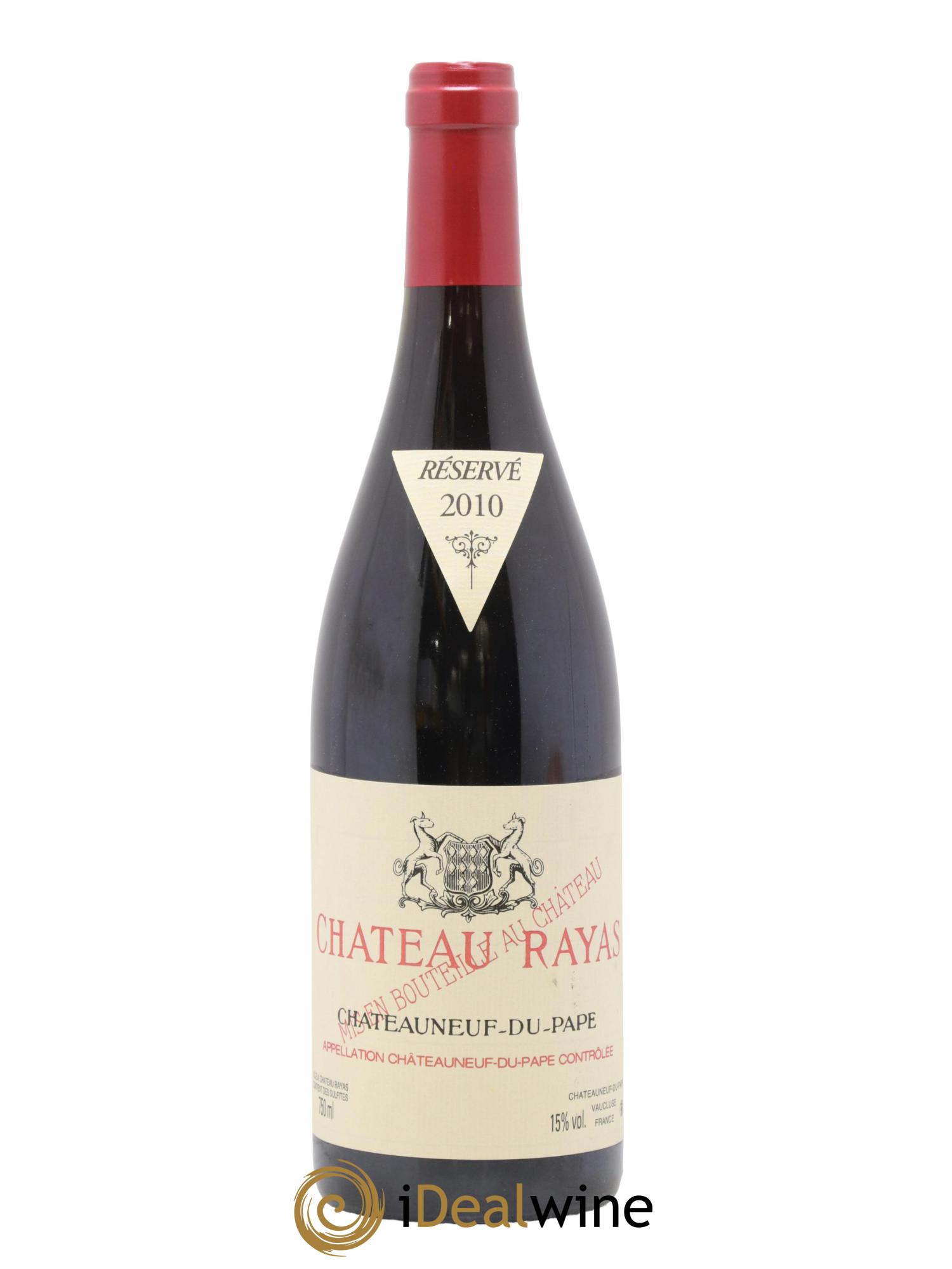 Châteauneuf-du-Pape Château Rayas Emmanuel Reynaud 2010 - Posten von 1 Flasche - 0