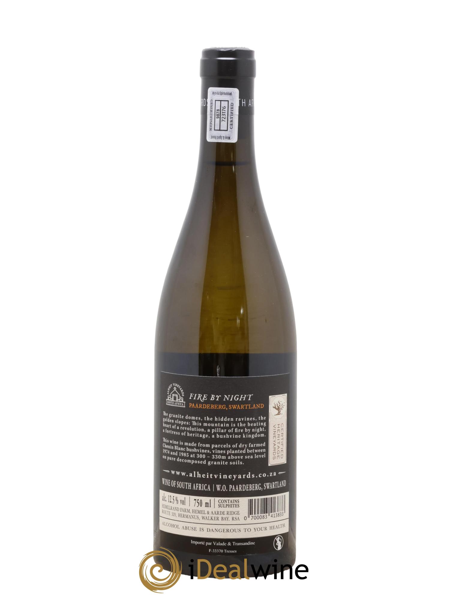 Western Cape Alheit Vineyards Fire by Night 2022 - Lot de 1 bouteille - 1