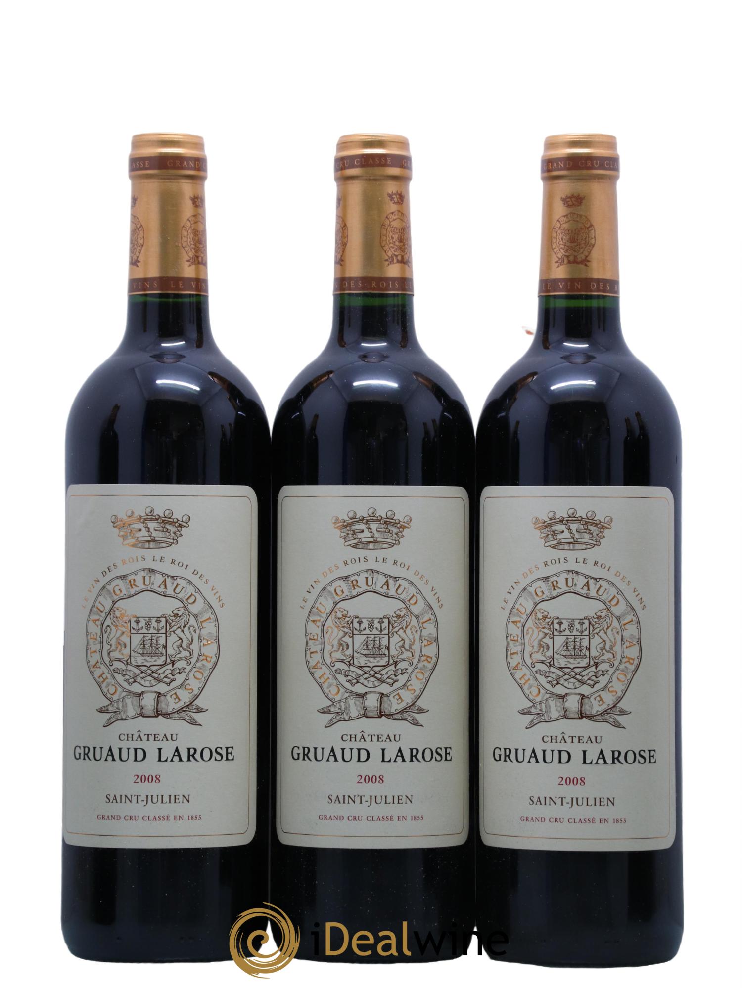 Château Gruaud Larose 2ème Grand Cru Classé 2008 - Lot de 12 bouteilles - 3