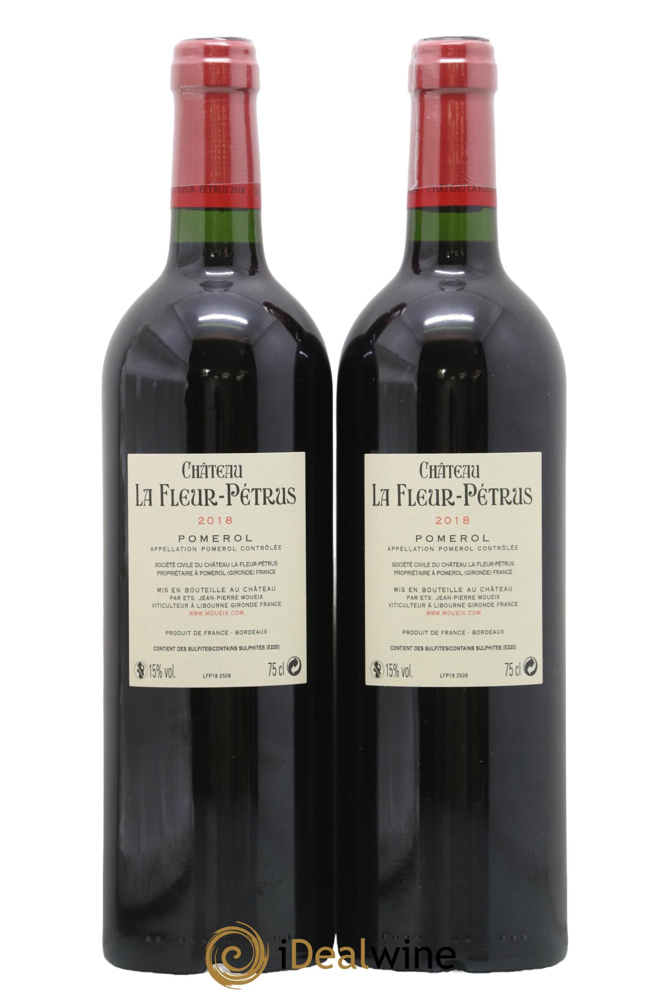 Château la Fleur Petrus 2018 - Posten von 2 Flaschen - 1