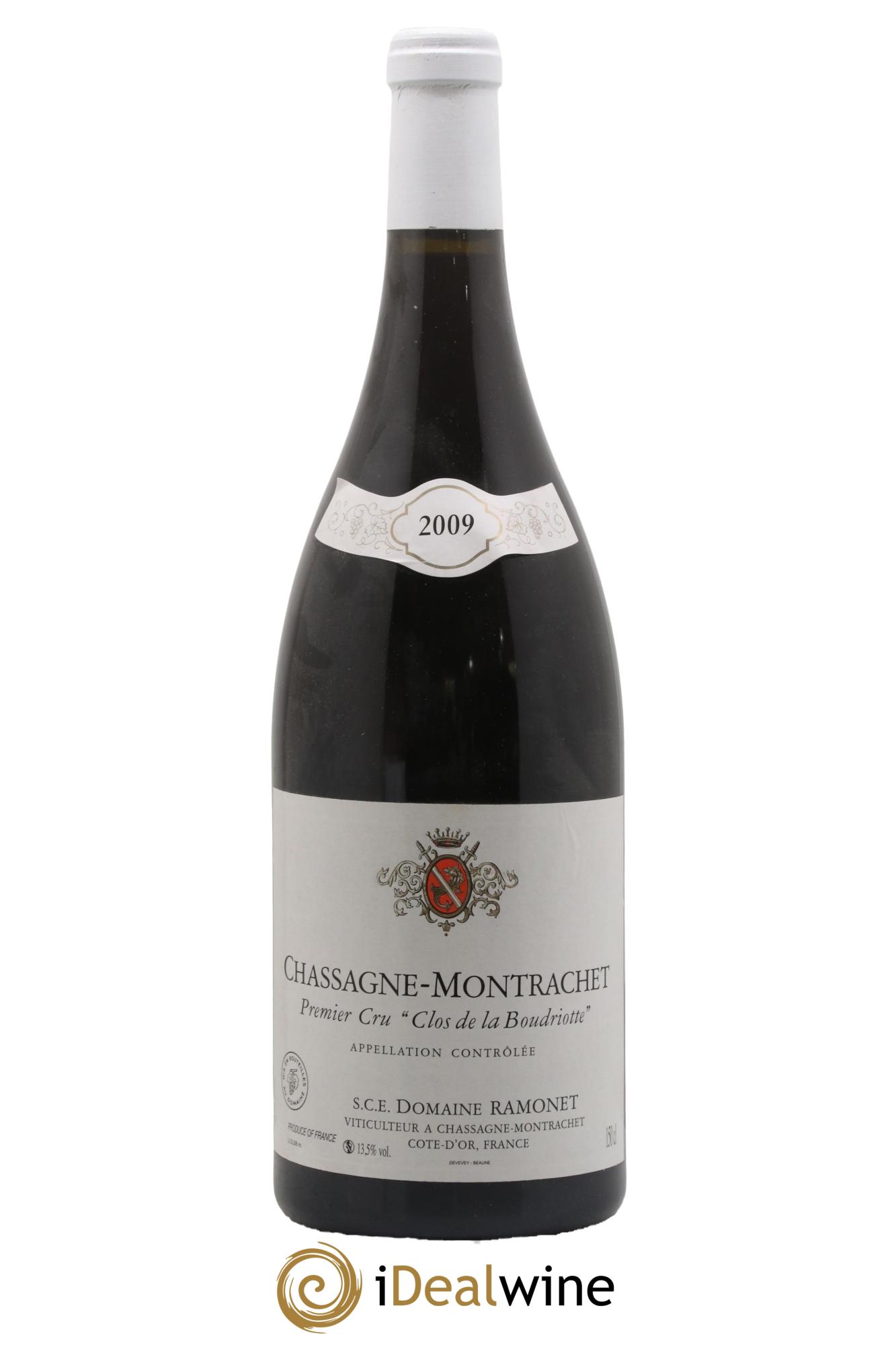 Chassagne-Montrachet 1er Cru Clos de la Boudriotte Ramonet (Domaine) 2009 - Posten von 1 Magnum - 0