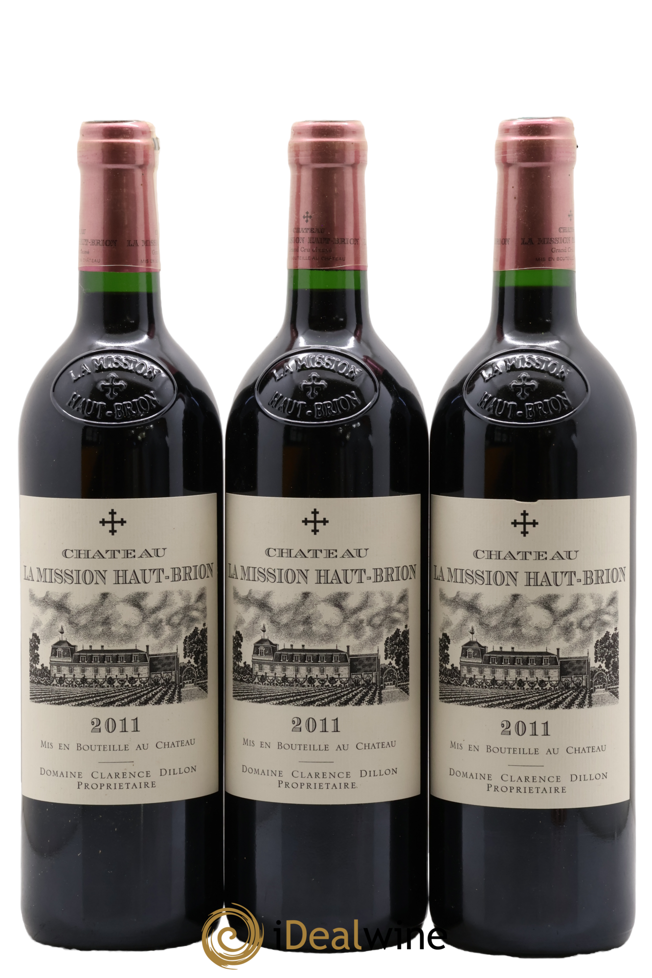Château la Mission Haut-Brion Cru Classé de Graves 2011 - Lot of 12 bottles - 1