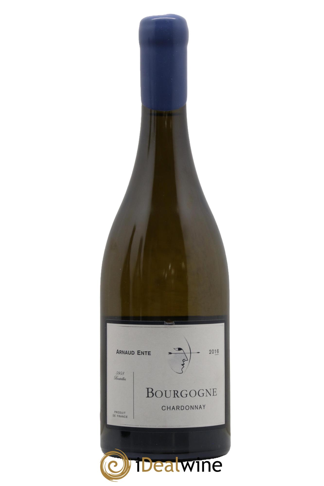 Bourgogne Chardonnay Arnaud Ente 2016 - Lot de 1 bouteille - 0