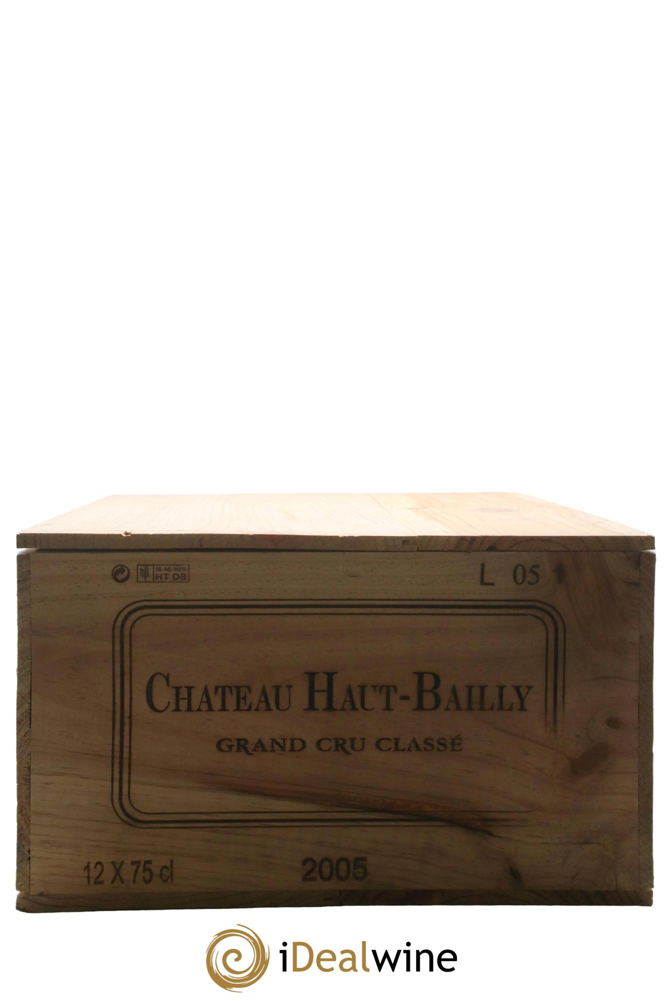 Château Haut-Bailly Cru Classé de Graves 2005 - Lotto di 12 bottiglie - 5
