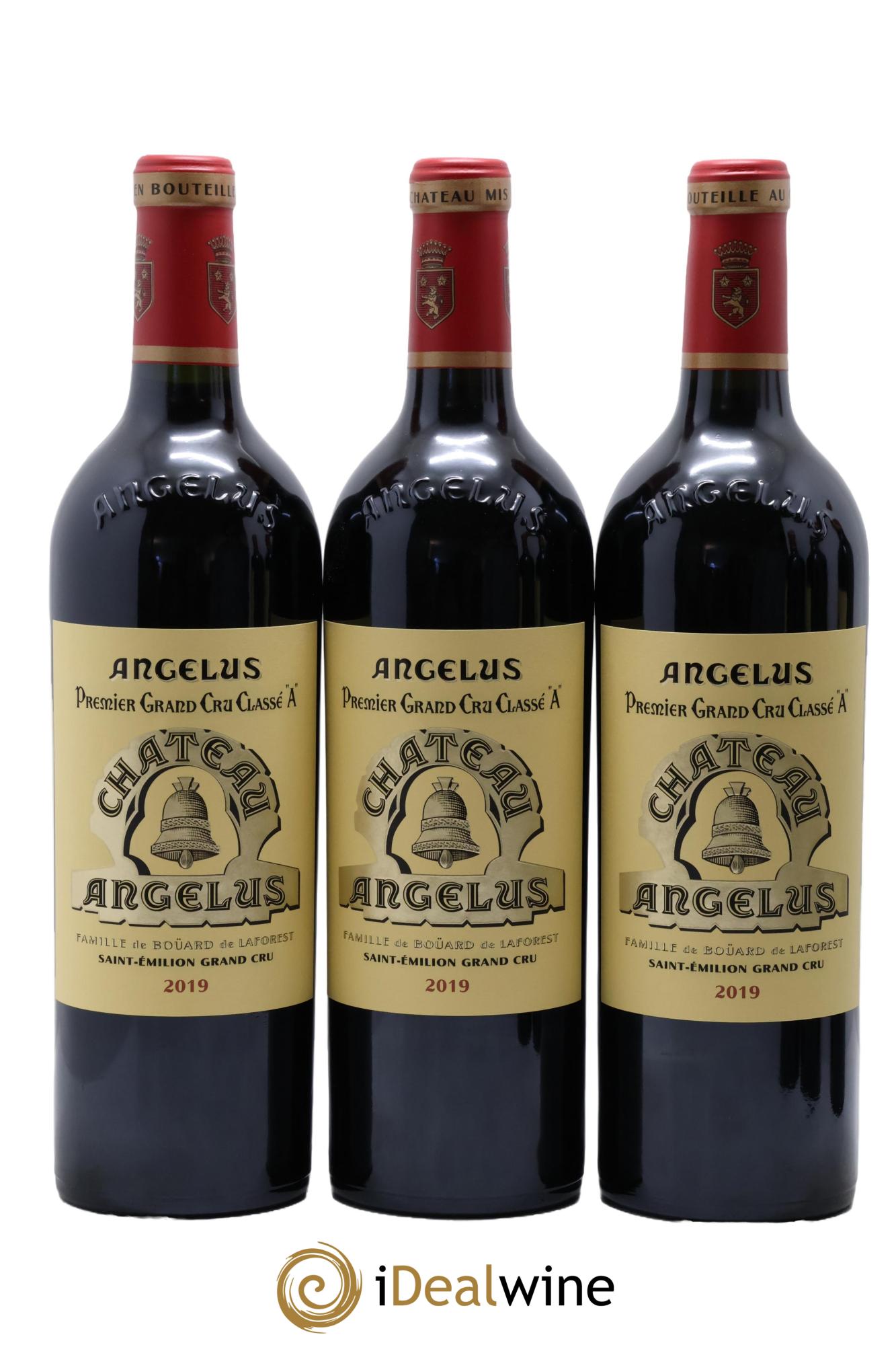 Château Angélus 1er Grand Cru Classé A 2019 - Lot de 6 bouteilles - 1