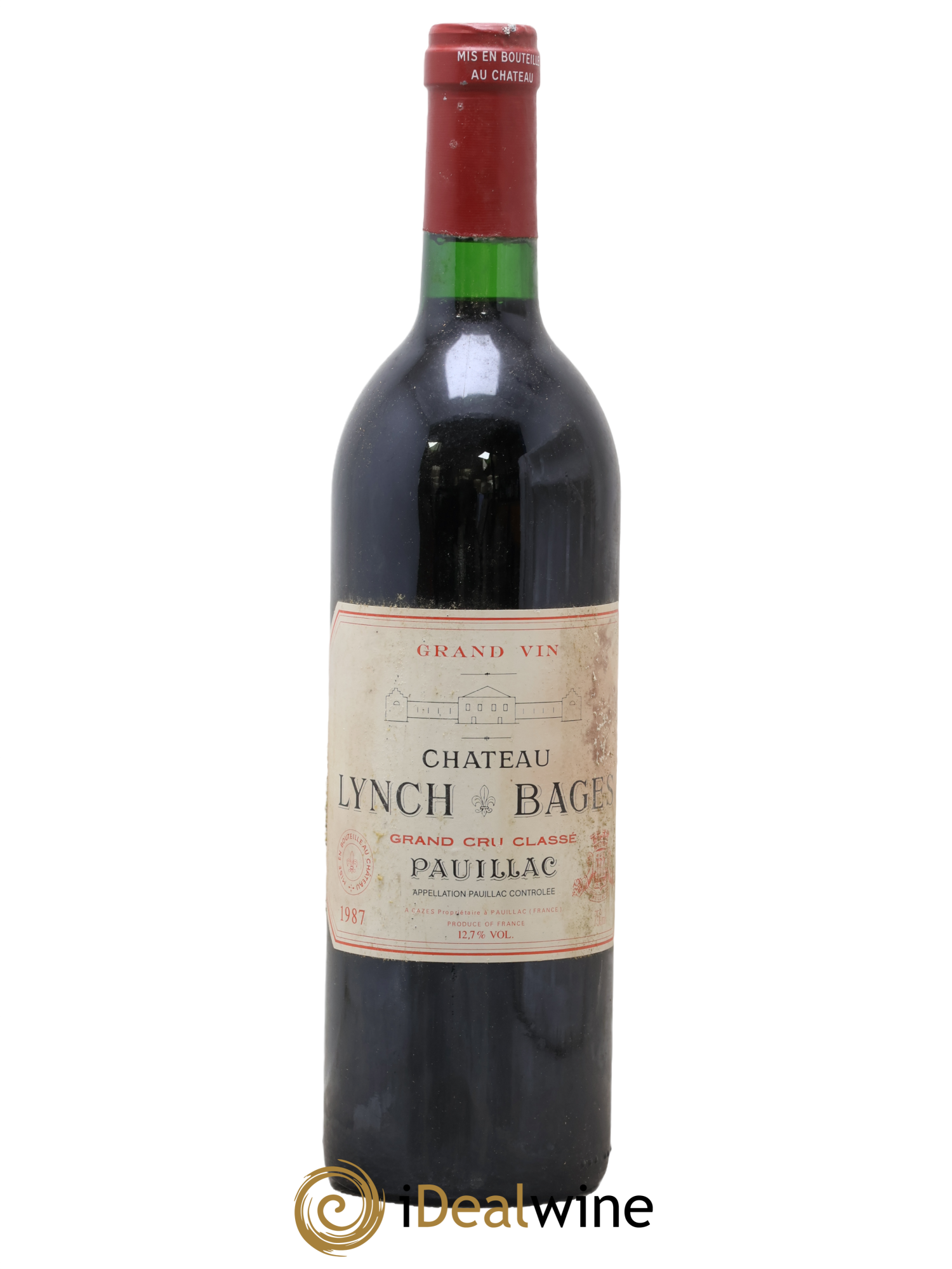Château Lynch Bages 5ème Grand Cru Classé 1987 - Lot of 1 bottle - 0