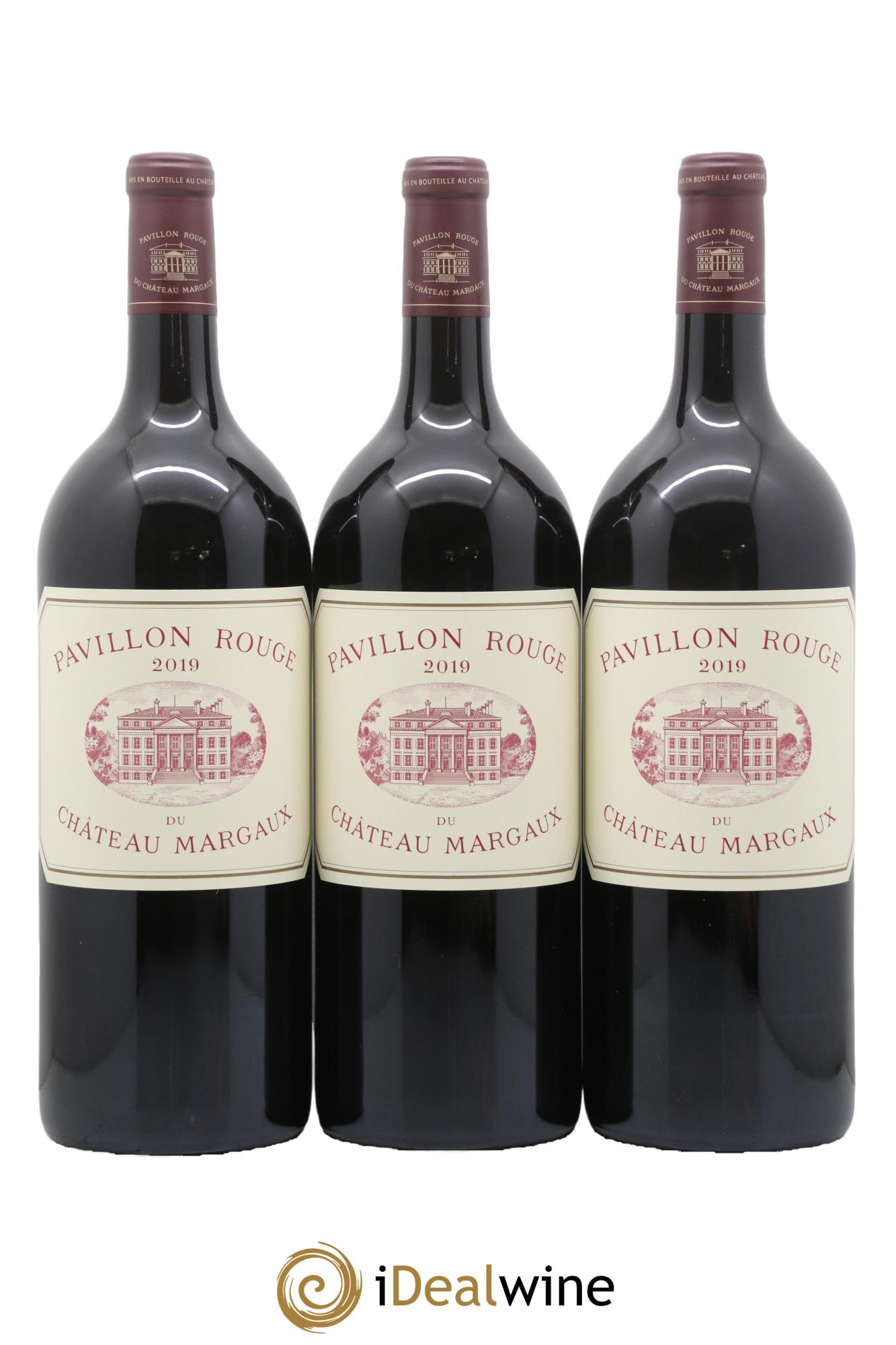 Pavillon Rouge du Château Margaux Second Vin 2019 - Lotto di 3 magnum - 0