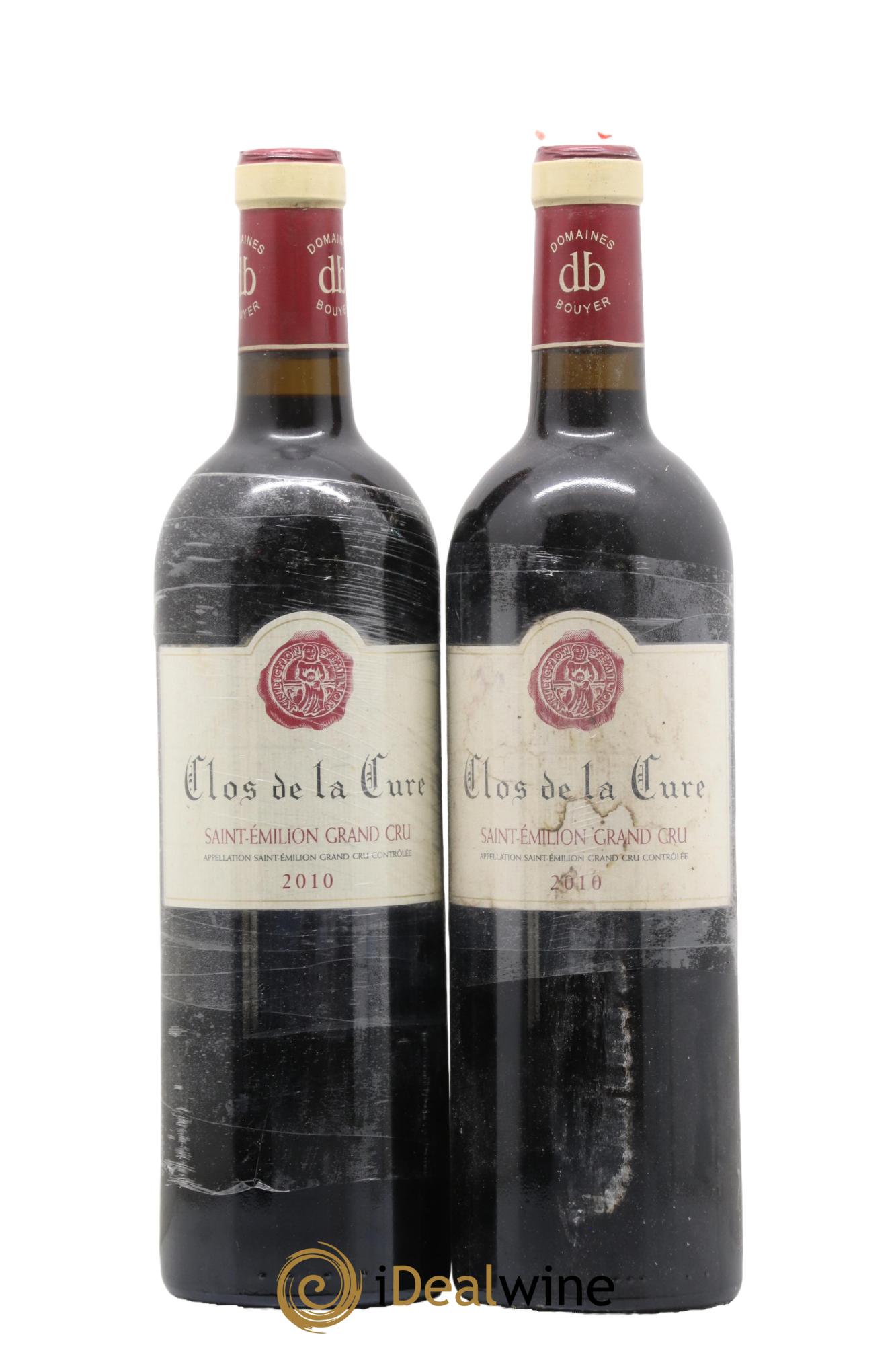 Saint-Émilion Grand Cru Clos de la Cure 2010 - Posten von 2 Flaschen - 0