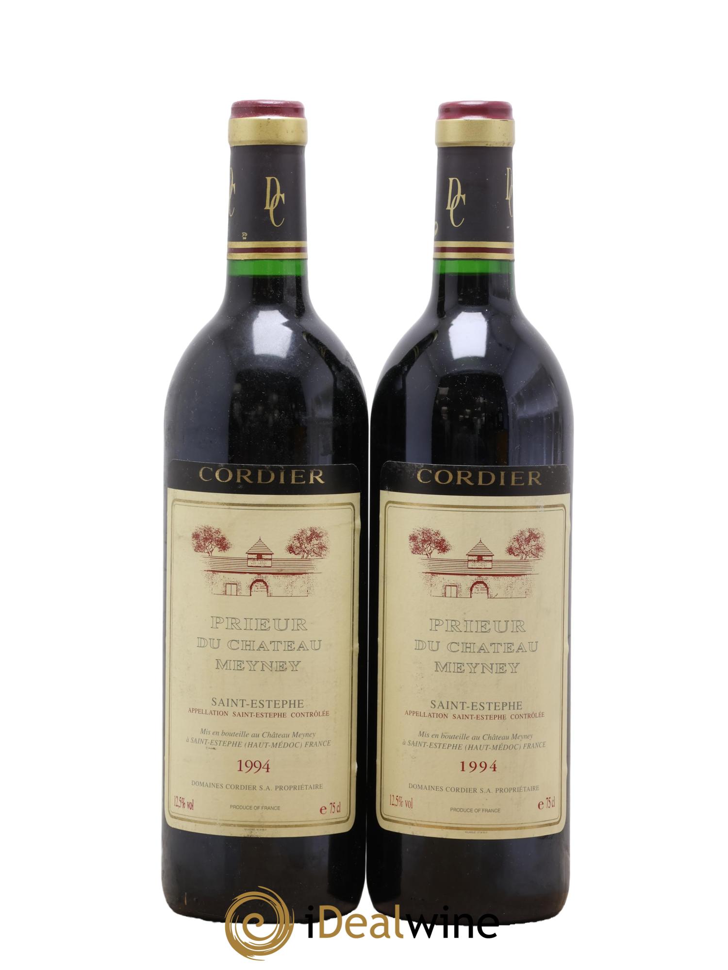 Prieur de Meyney Second Vin 1994 - Lot de 2 bouteilles - 0