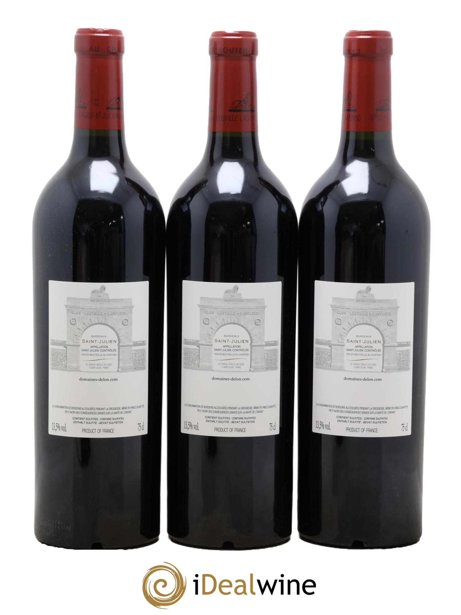 Château Léoville Las Cases 2ème Grand Cru Classé 2020 - Lot of 6 bottles - 4