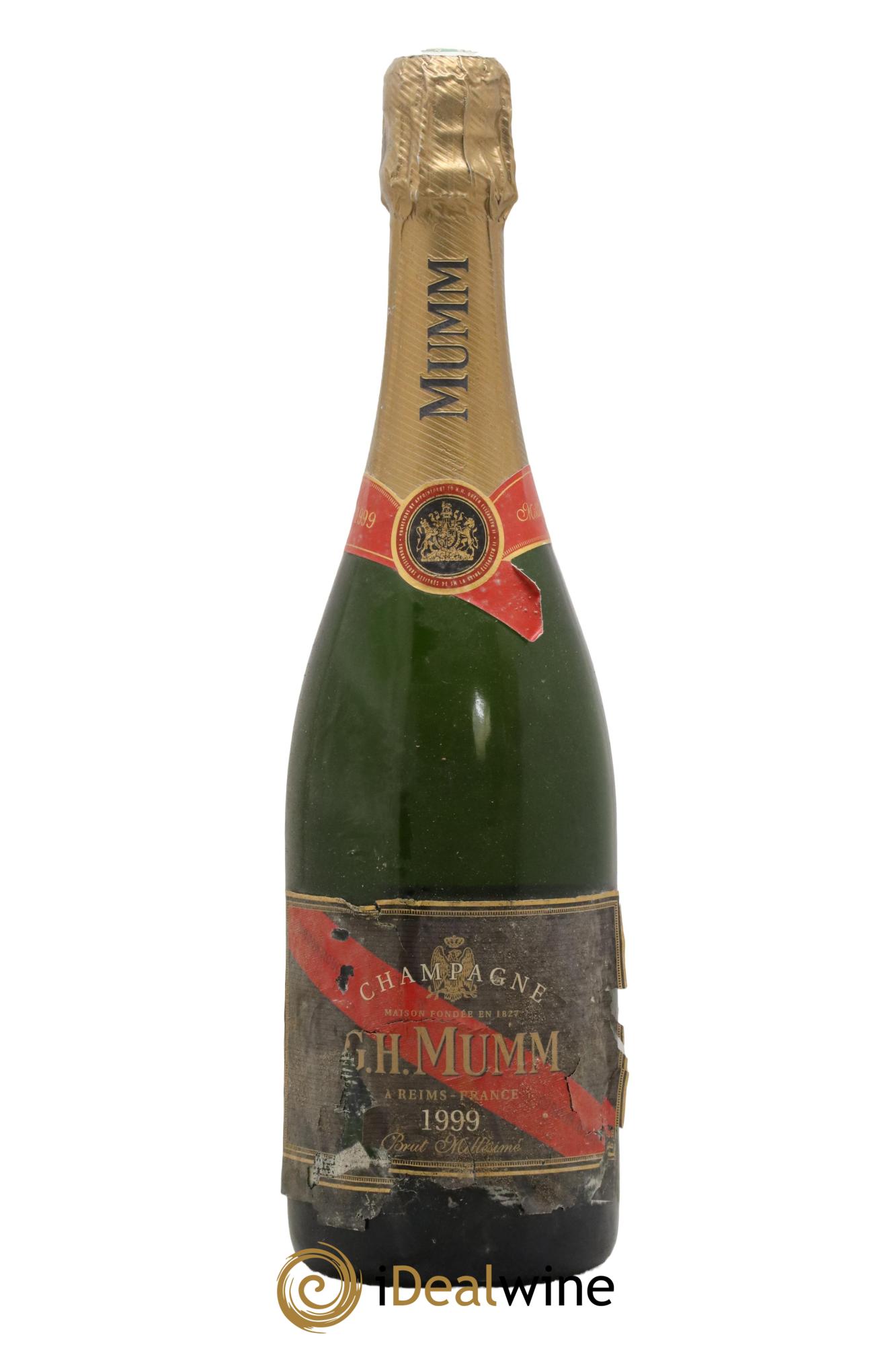 Cordon Rouge Mumm 1999 - Lot of 1 bottle - 0