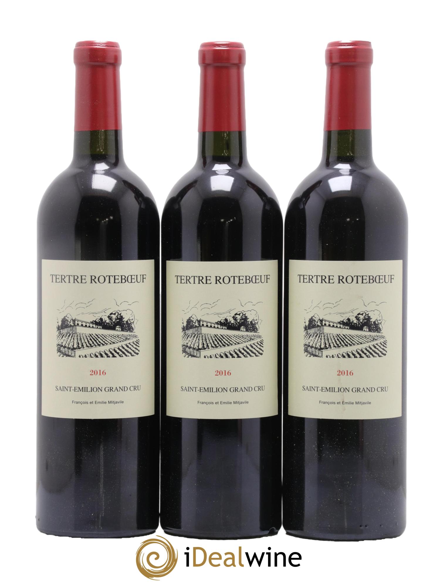 Château Tertre Roteboeuf 2016 - Lot of 6 bottles - 3
