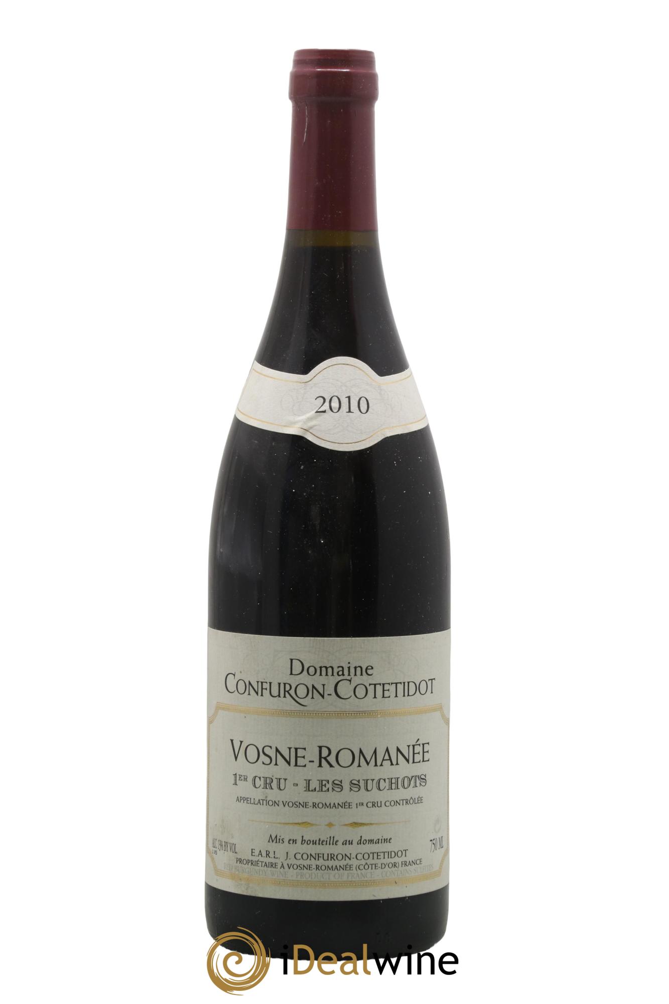 Vosne-Romanée 1er Cru Les Suchots Confuron-Cotetidot 2010 - Lot of 1 bottle - 0
