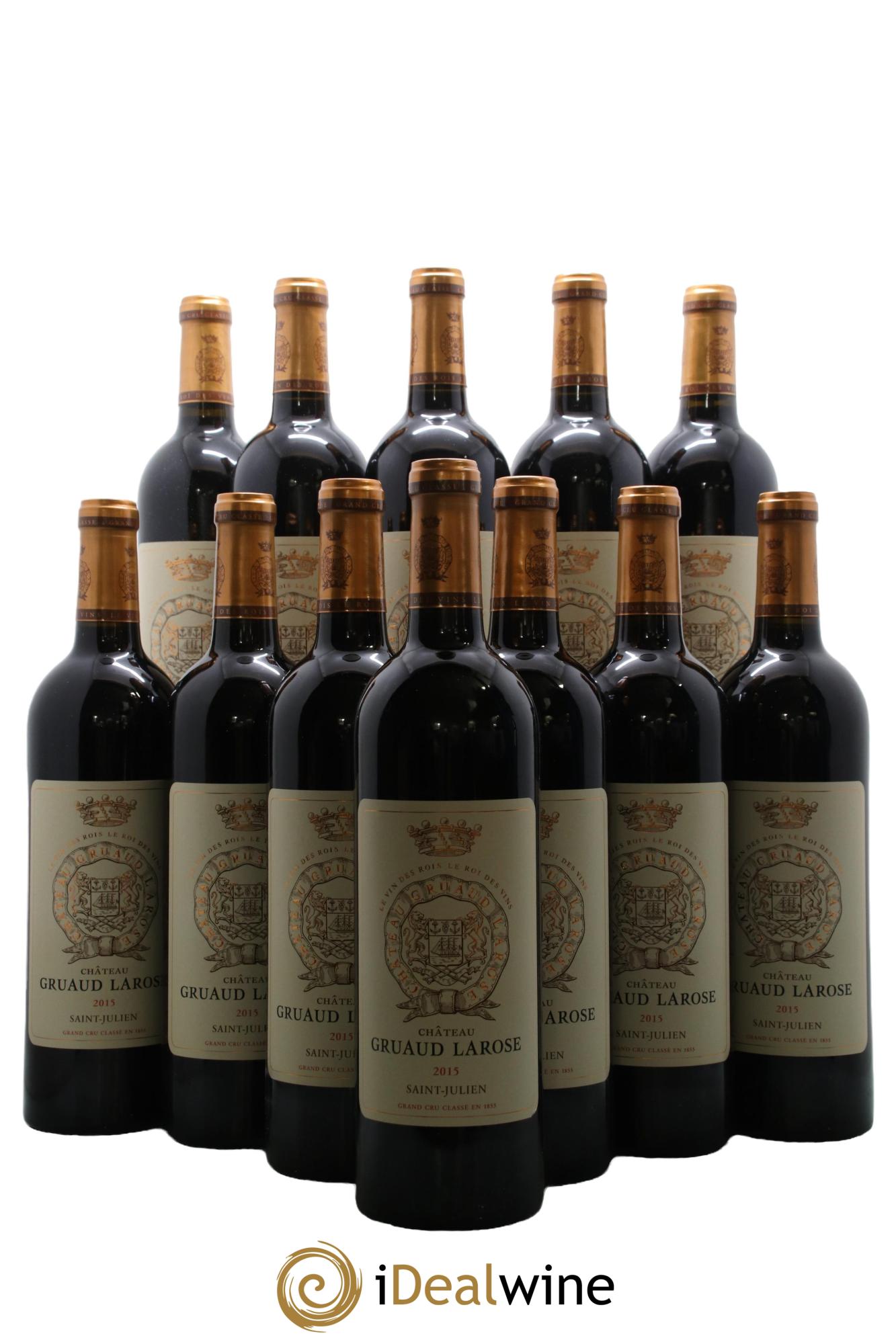 Château Gruaud Larose 2ème Grand Cru Classé 2015 - Lot de 12 bouteilles - 0