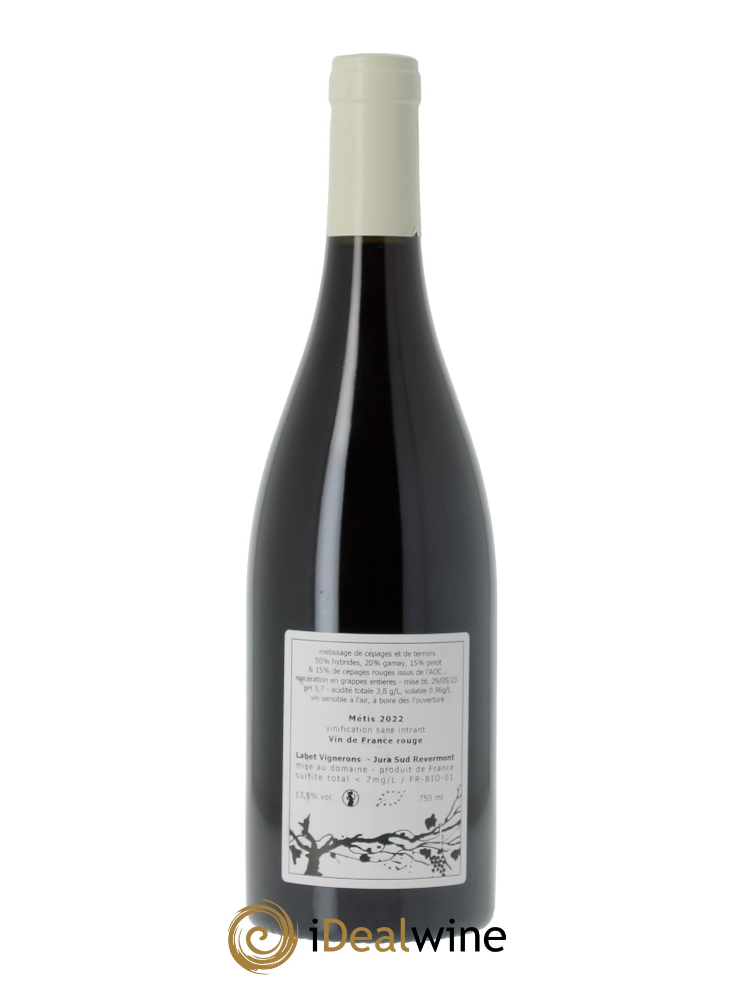 Vin de France Métis Romain - Julien  - Charline Labet  2022 - Lotto di 1 bottiglia - 1