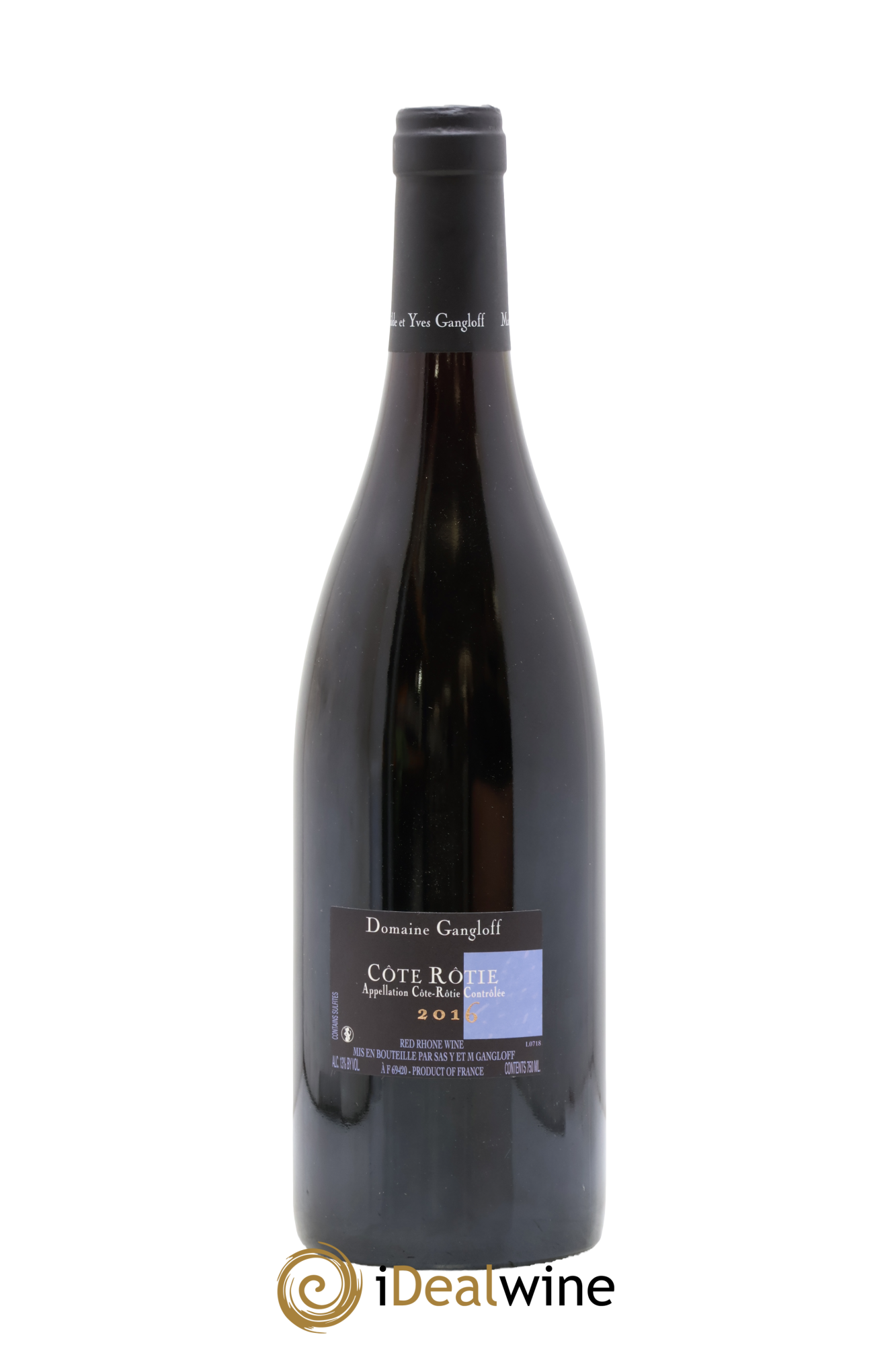 Côte-Rôtie La Barbarine Gangloff (Domaine) 2016 - Lot of 1 bottle - 1
