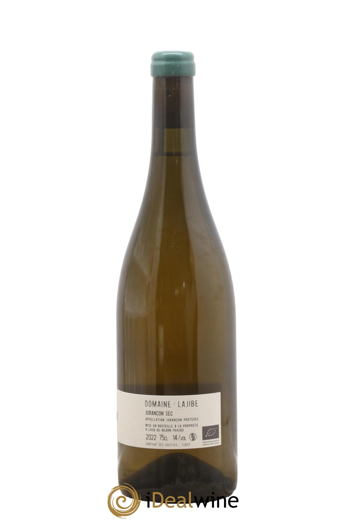 Jurançon sec Campsou Benguères Domaine Lajibe - Jean-Baptiste Semmartin 2022 - Posten von 1 Flasche - 1