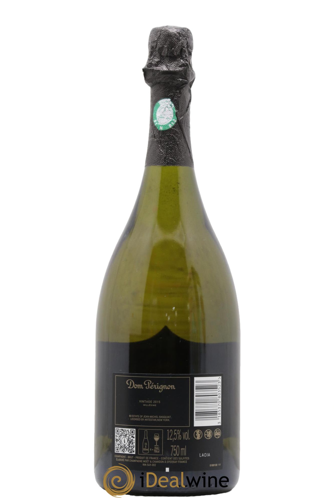 Vintage Edition Limitée Jean-Michel Basquiat Dom Pérignon 2015 - Lot de 1 bouteille - 2