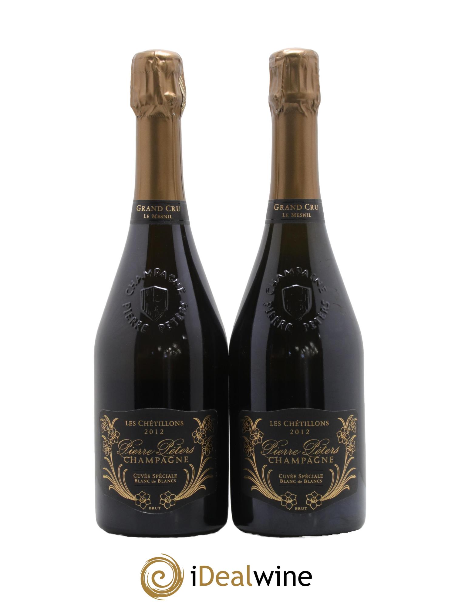 Cuvée Spéciale les Chétillons Blanc de Blancs Brut Pierre Péters 2012 - Lot of 2 bottles - 0