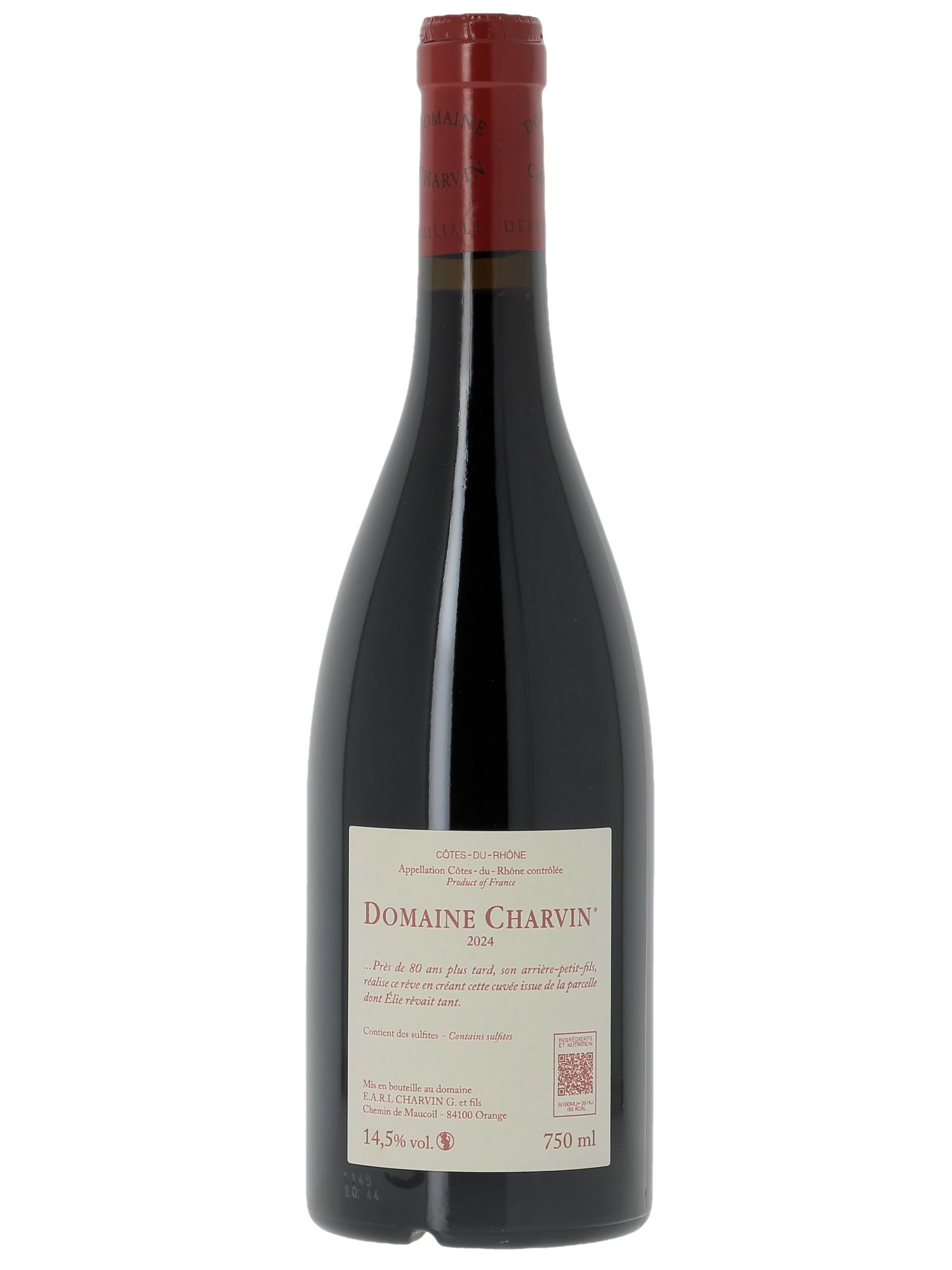 Côtes-du-Rhône Damon Charvin (Domaine) 2024 - Posten von 1 Flasche - 1