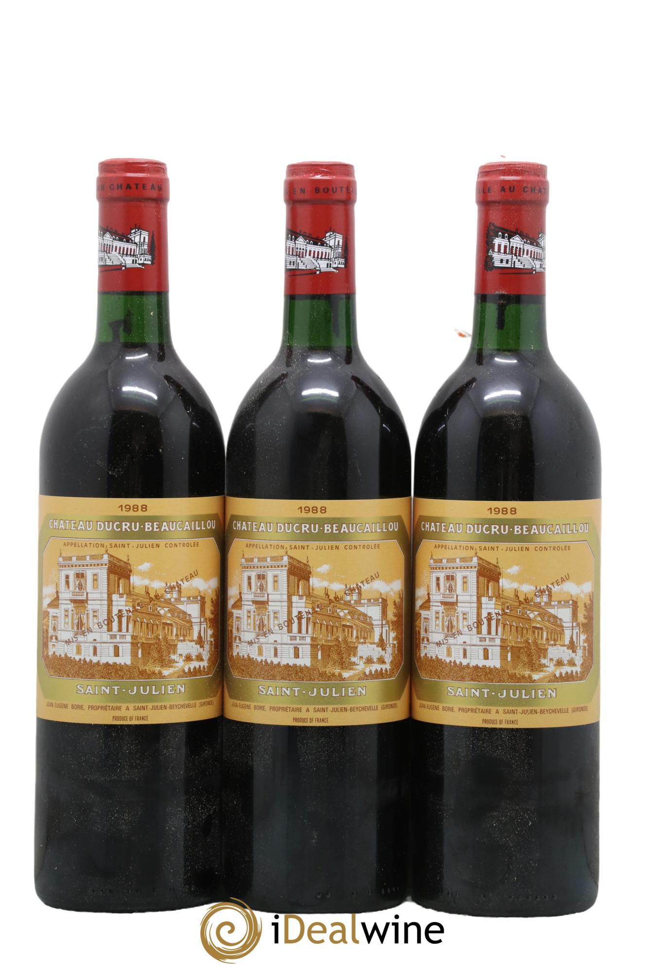 Château Ducru Beaucaillou 2ème Grand Cru Classé 1988 - Posten von 12 Flaschen - 3