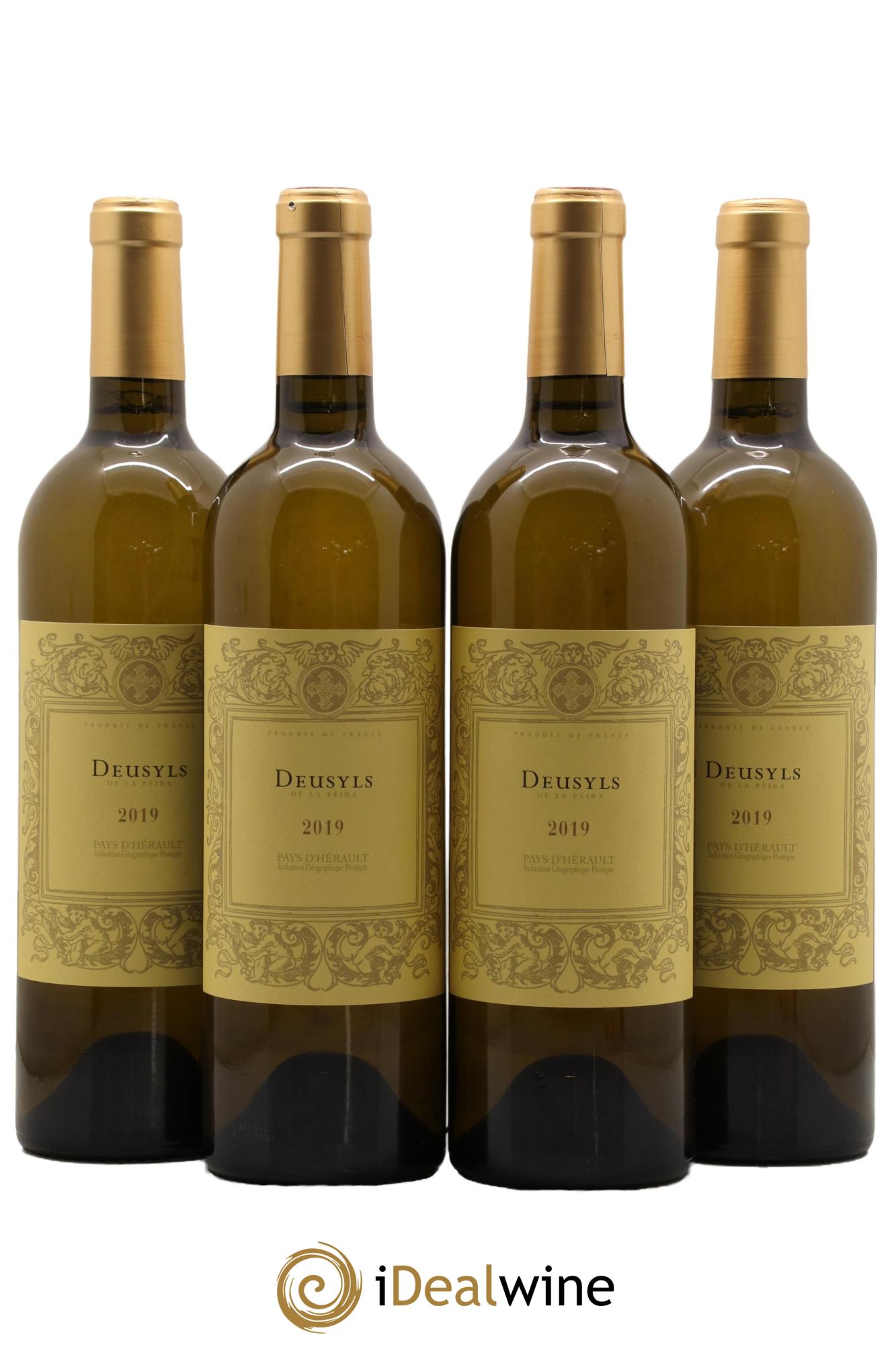 Coteaux du Languedoc Domaine de La Pèira en Damaisèla Deusyls de la Pèira Karine Ahton et Robert Dougan 2019 - Lot de 4 bouteilles - 0