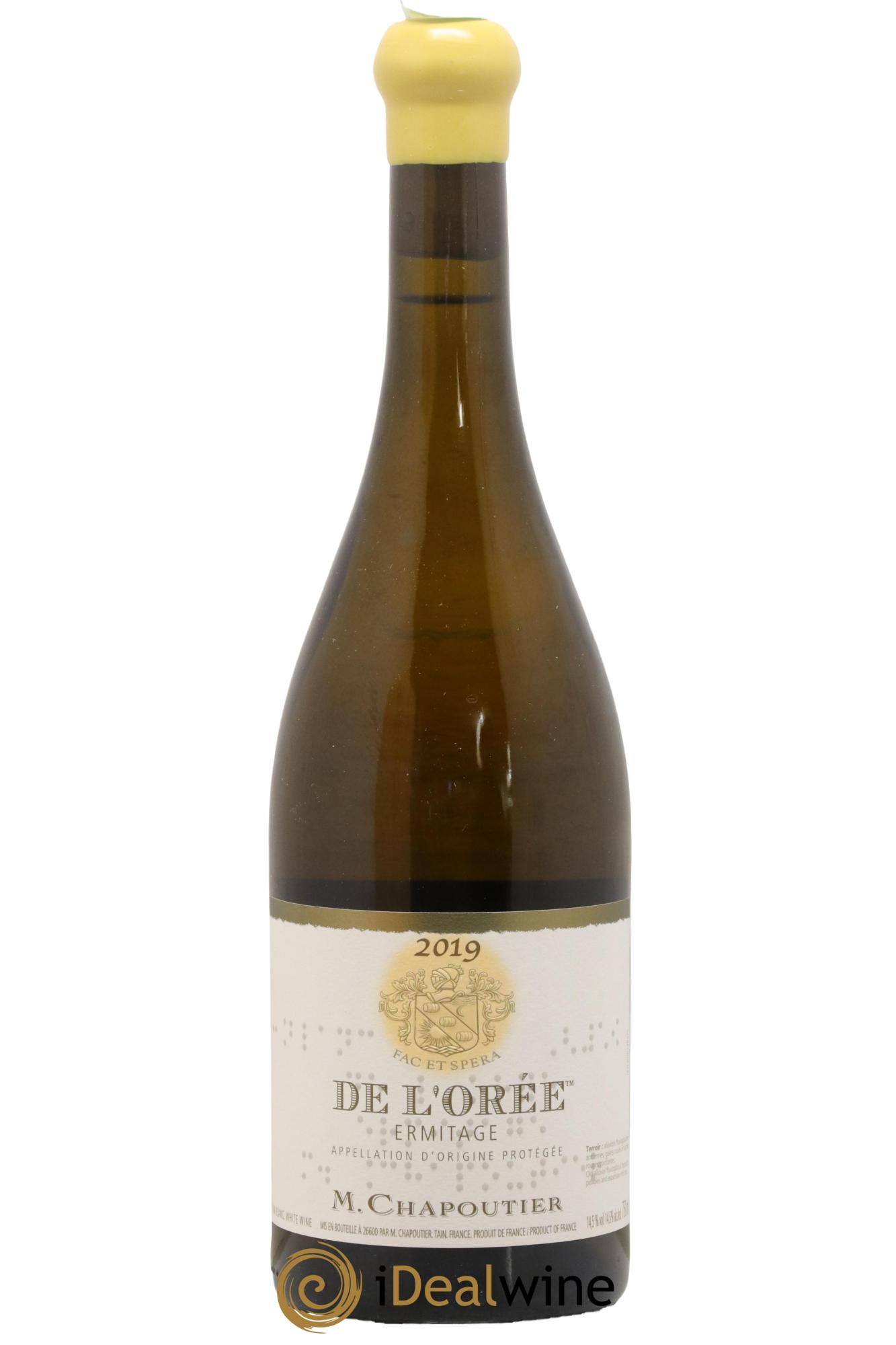 Hermitage Ermitage de l'Orée Chapoutier 2019 - Lotto di 1 bottiglia - 1