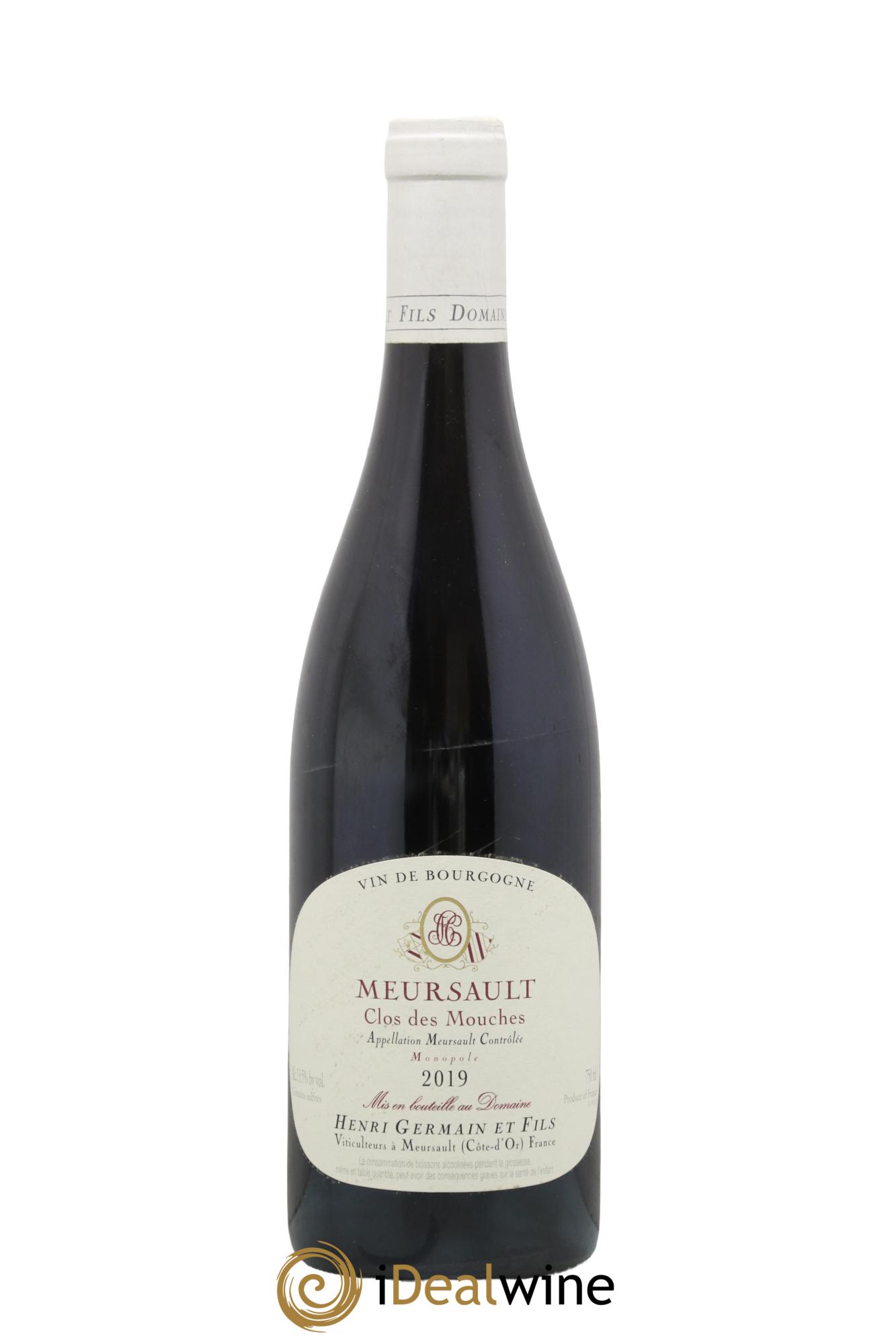 Meursault Clos des Mouches Henri Germain 2019 - Lot de 1 bouteille - 0