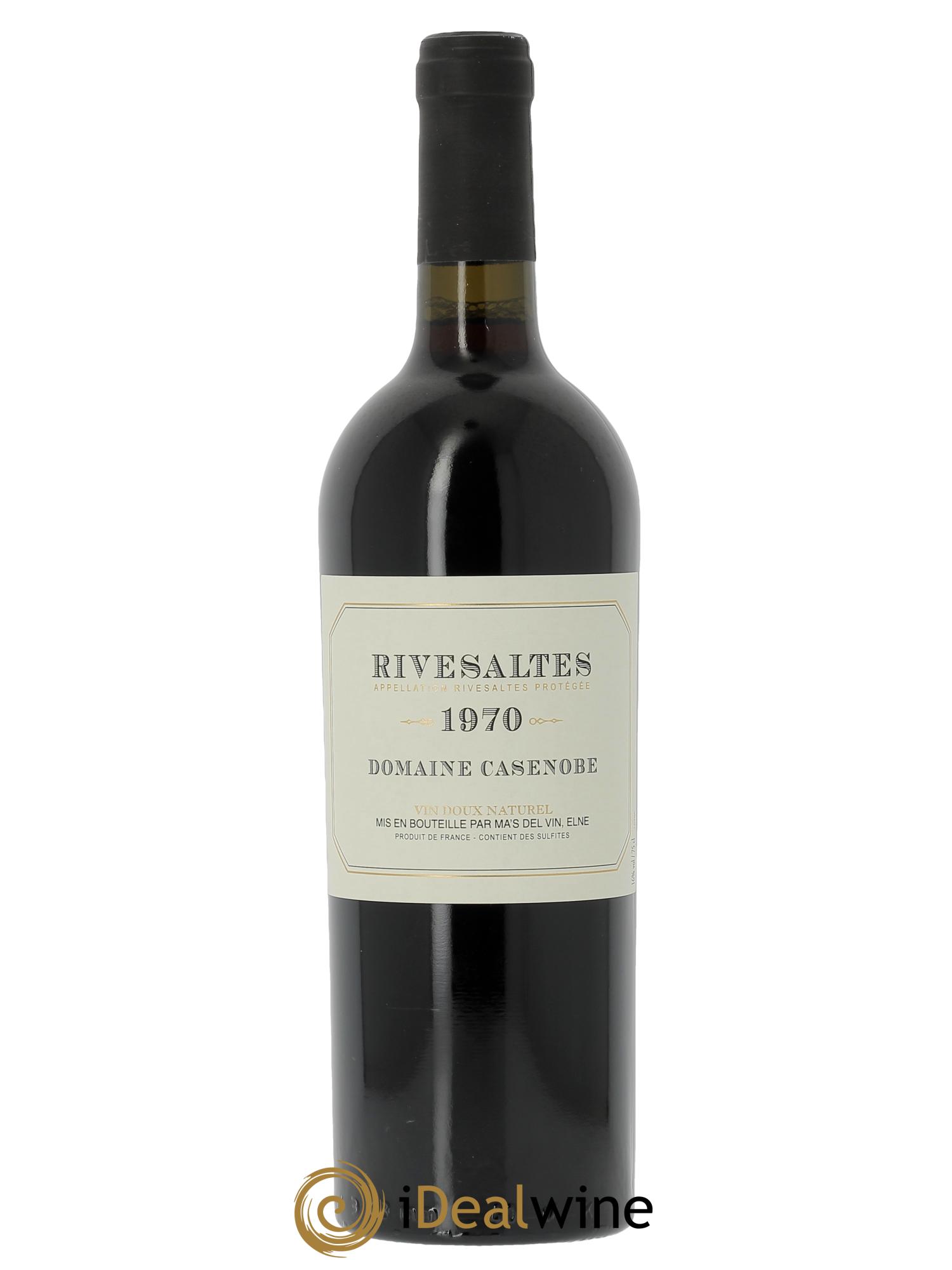 Rivesaltes Casenobe (Domaine) 1970 - Lotto di 1 bottiglia - 0