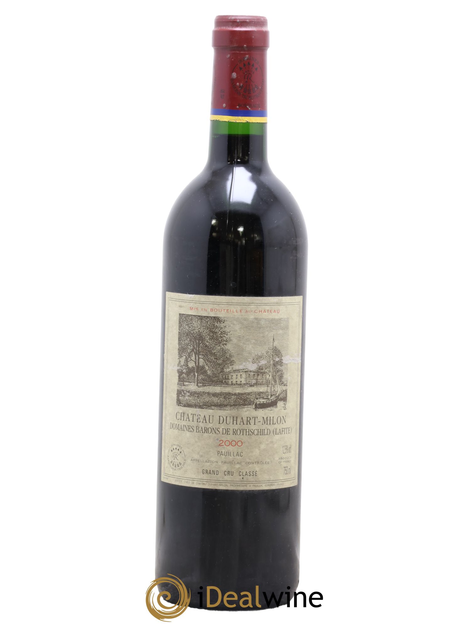 Château Duhart-Milon 4ème Grand Cru Classé 2000 - Lot de 1 bouteille - 0