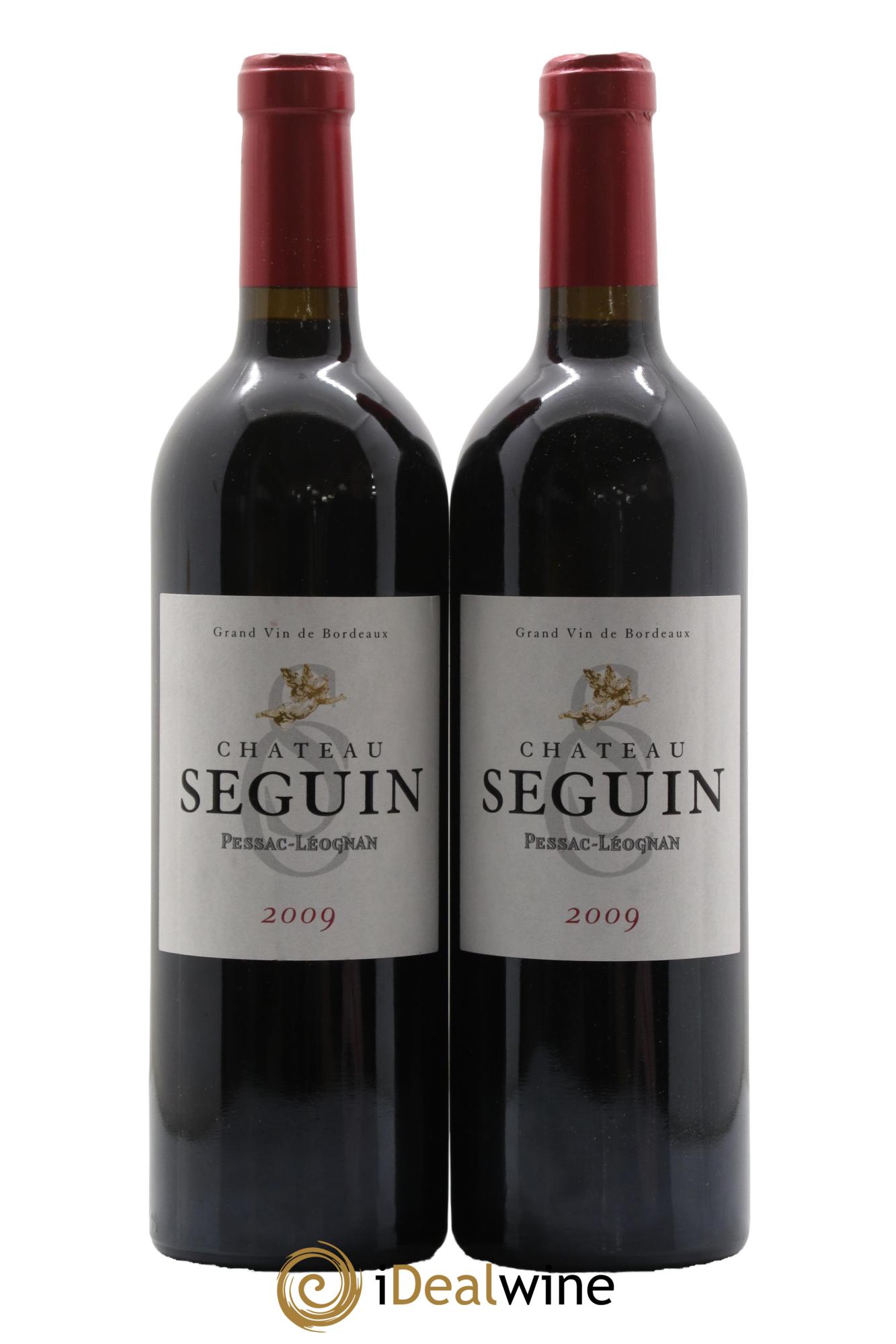 Pessac-Léognan Château Seguin 2009 - Lot de 2 bouteilles - 0