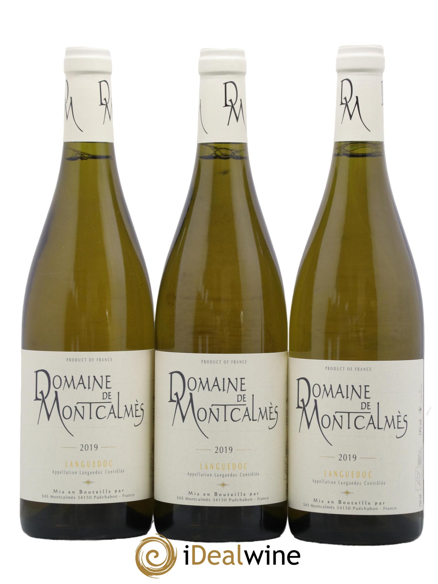 Languedoc Domaine de Montcalmès Frédéric Pourtalié 2019 - Lot de 3 bouteilles - 0