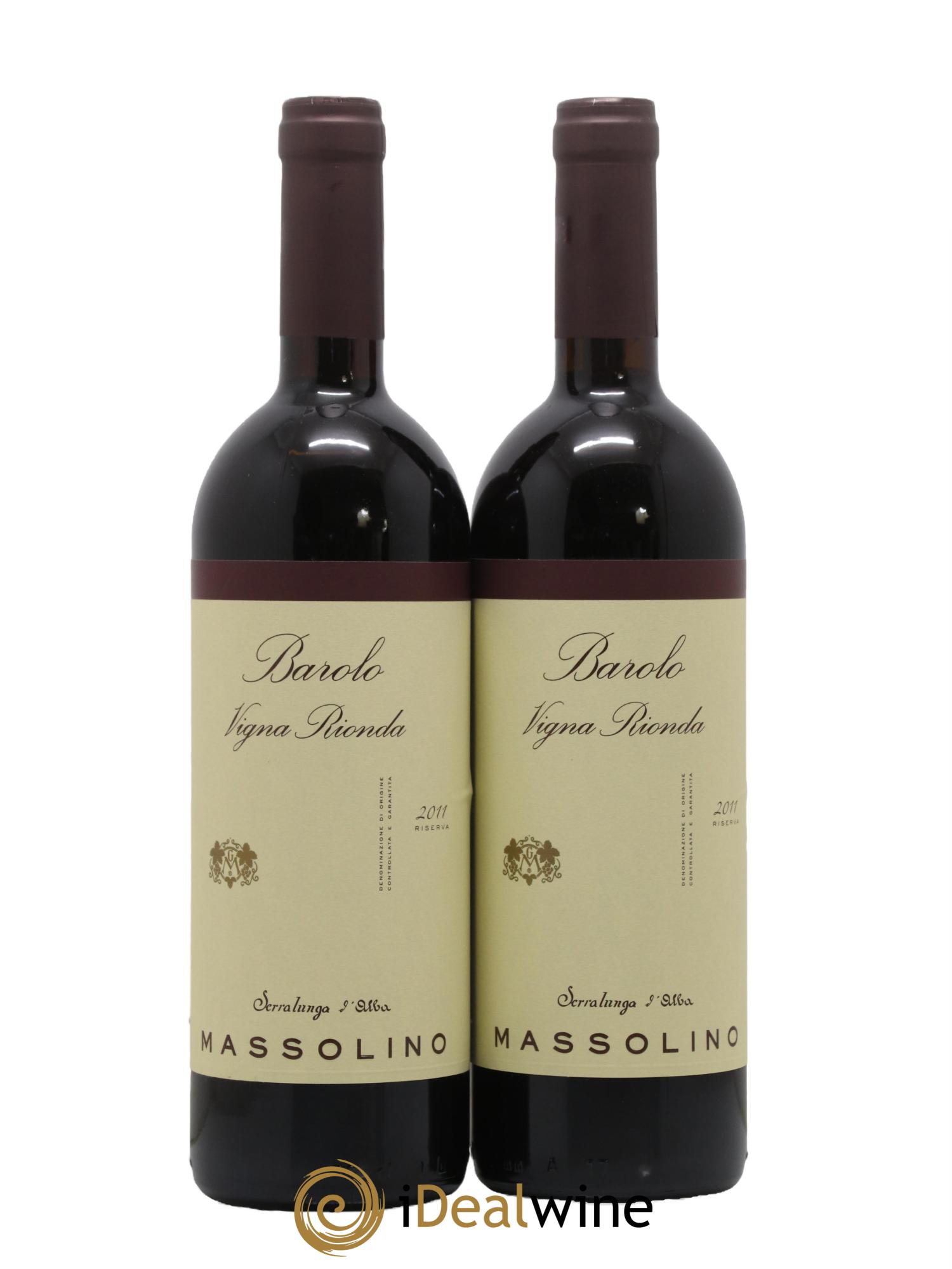 Barolo DOCG Riserva Vigna Rionda Massolino 2011 - Lot de 2 bouteilles - 0