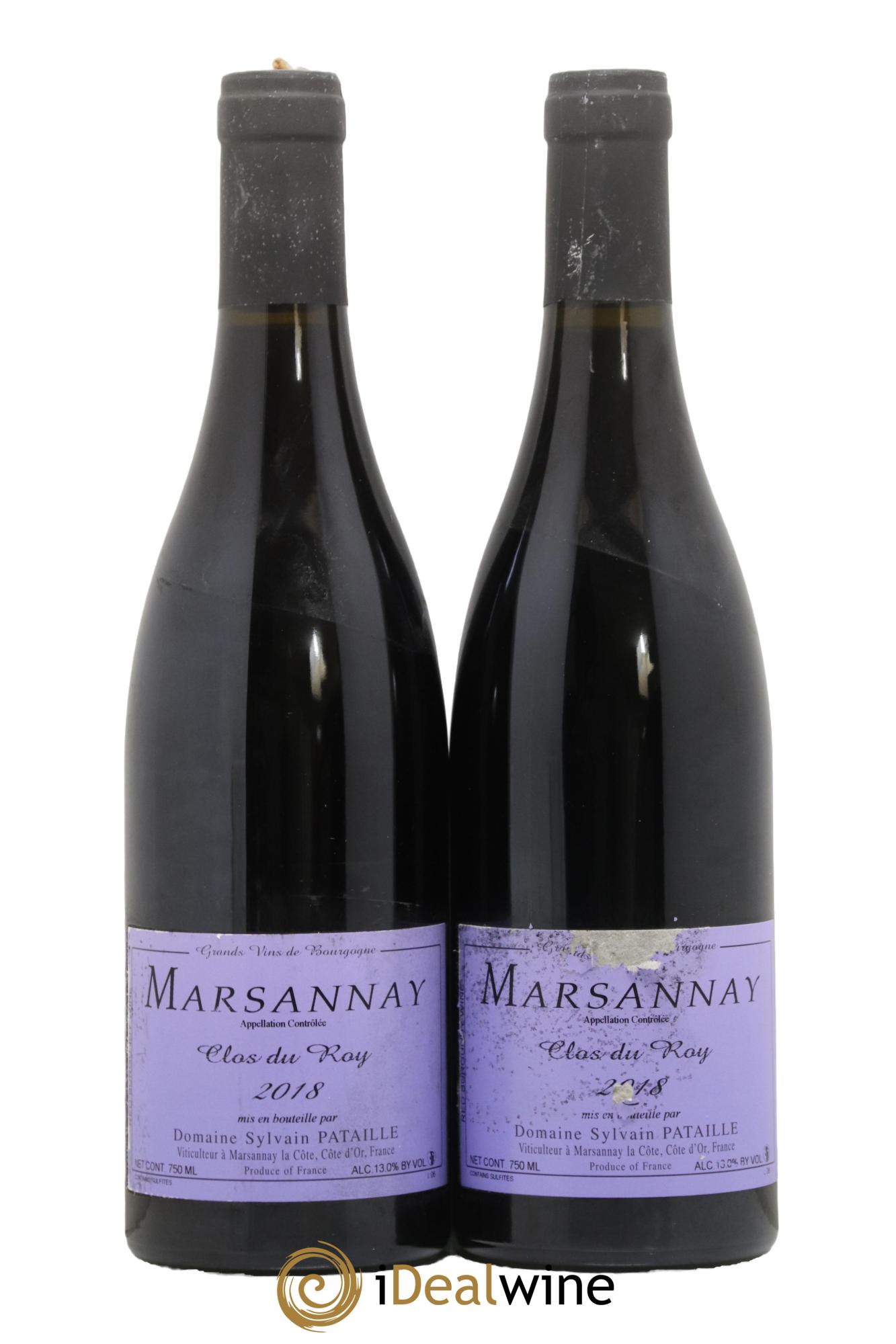 Marsannay Clos du Roy Sylvain Pataille (Domaine) 2018 - Lot de 2 bouteilles - 0