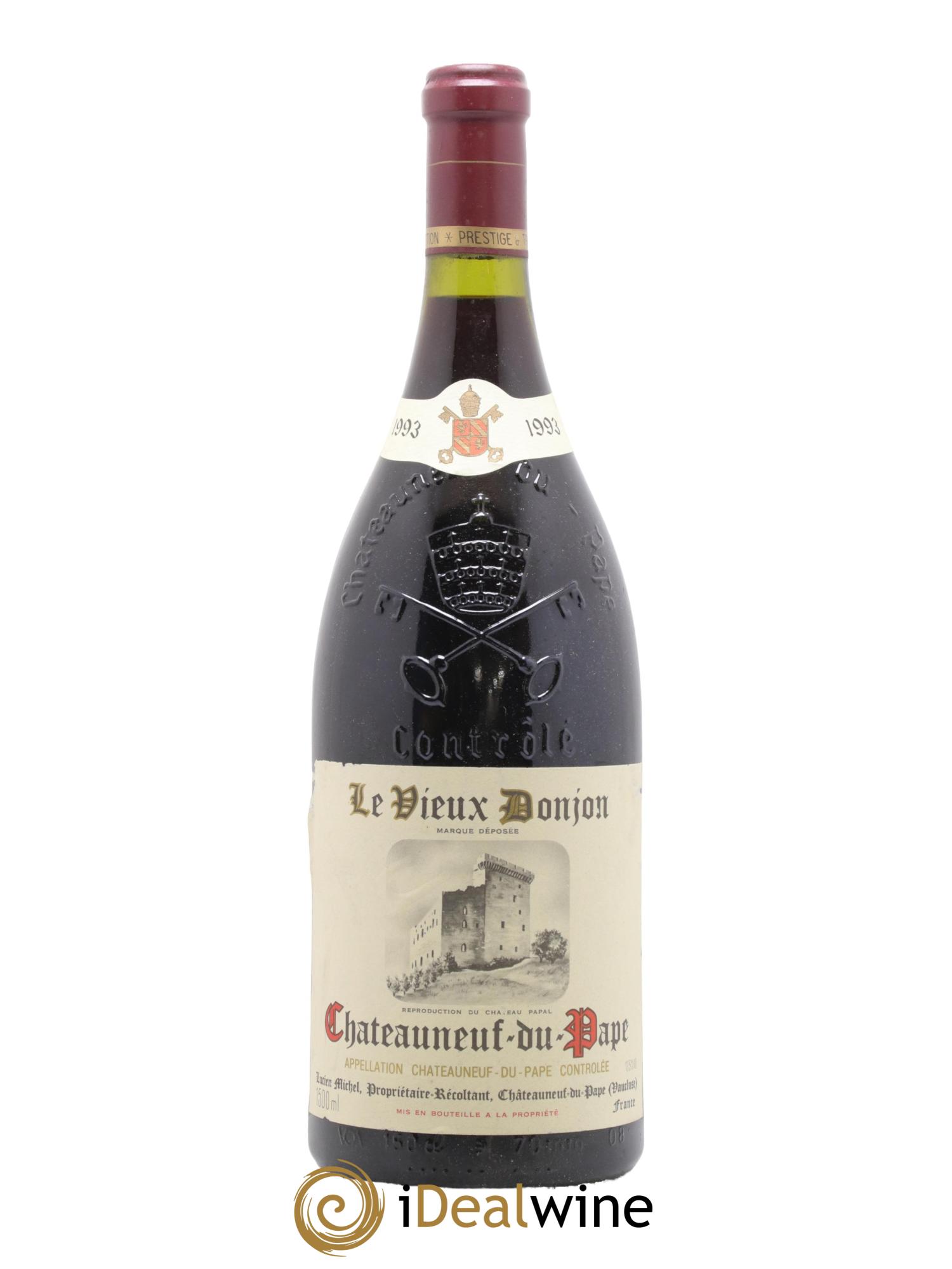 Châteauneuf-du-Pape Le Vieux Donjon Michel Lucien 1993 - Lot de 1 magnum - 1