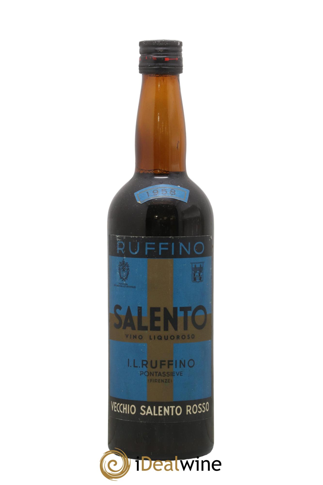Italie Vecchio Salento Rosso Ruffino 1958 - Lot de 1 bouteille - 0