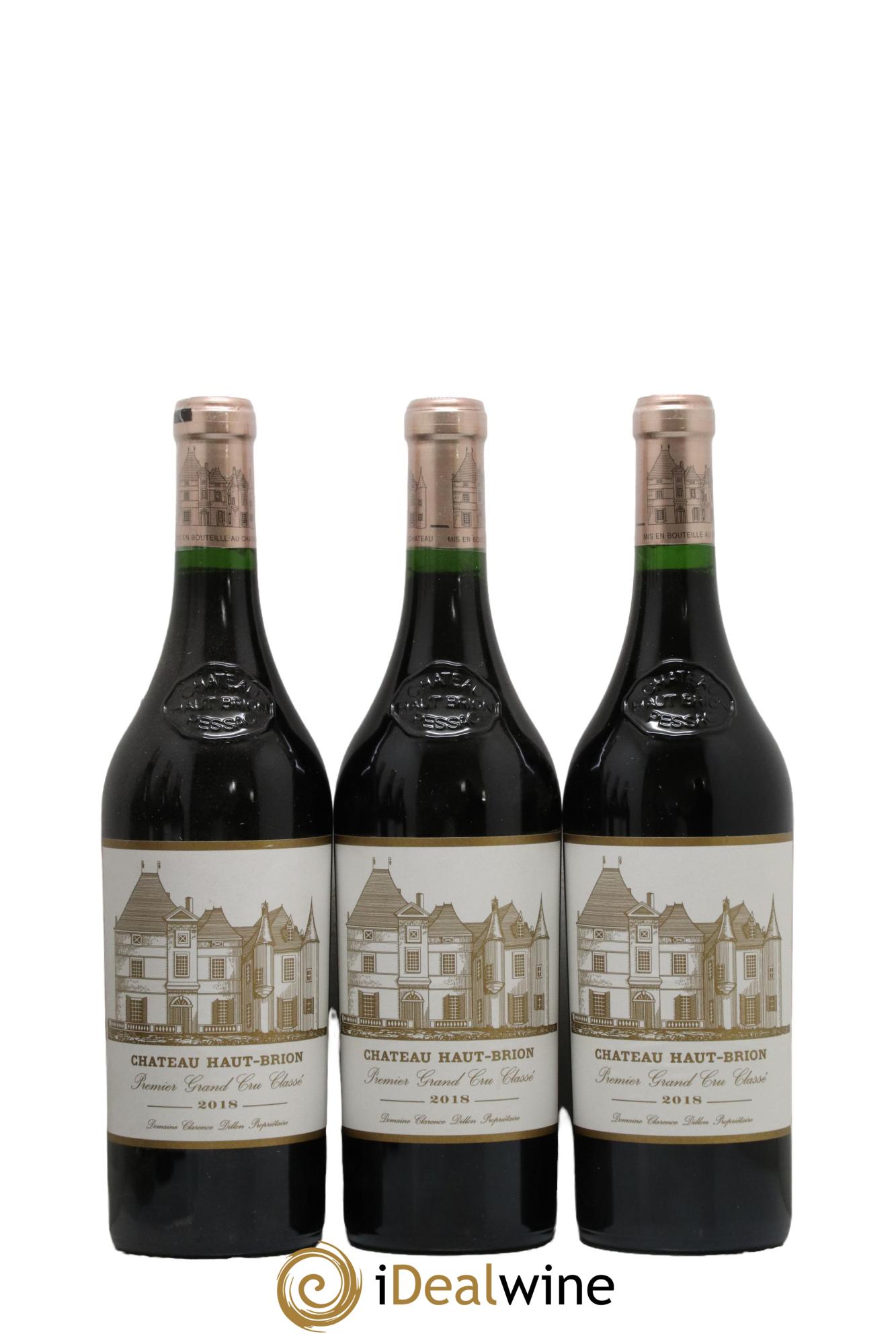 Château Haut Brion 1er Grand Cru Classé 2018 - Lot de 6 bouteilles - 1