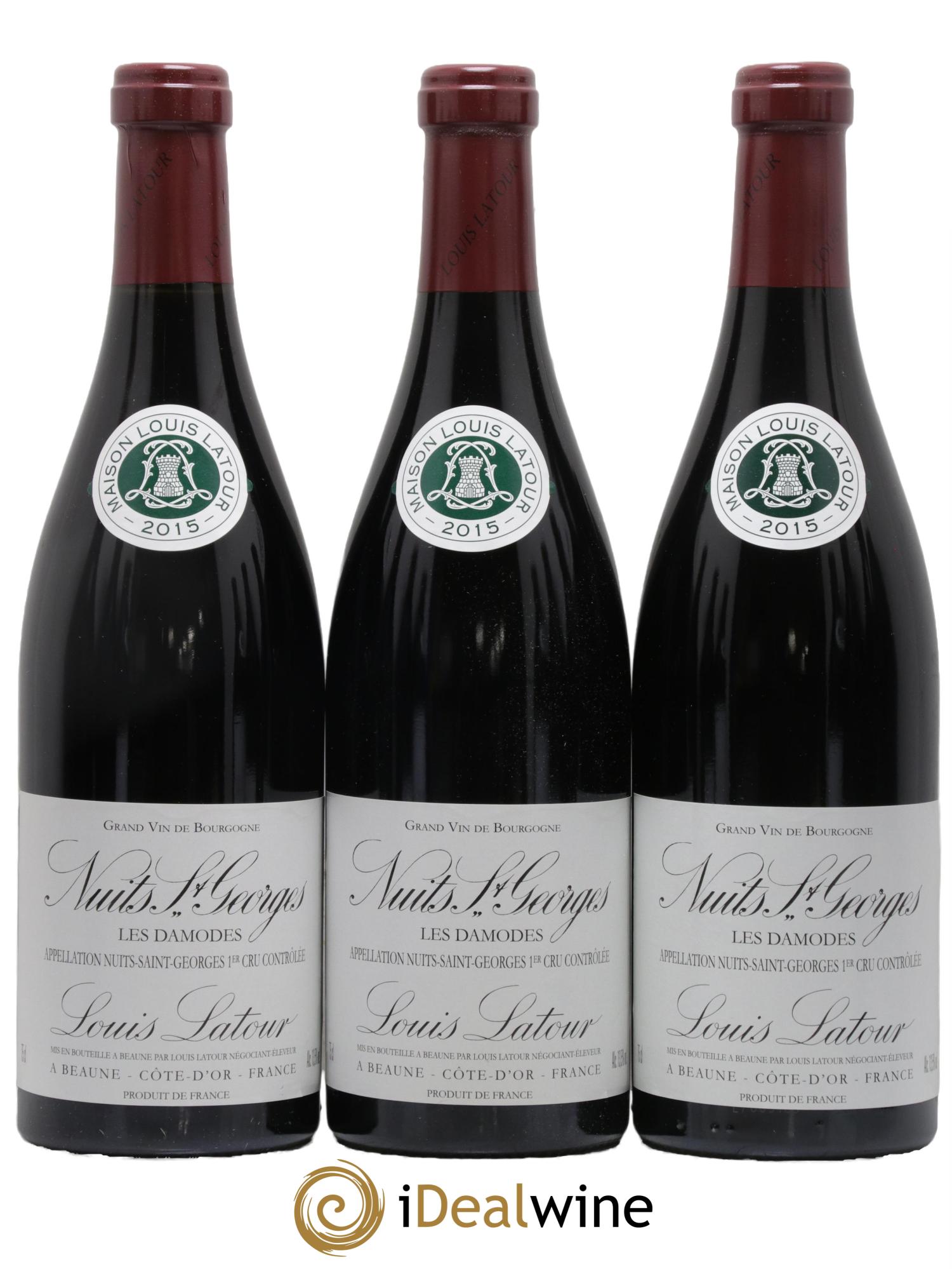 Nuits-Saint-Georges 1er Cru Les Damodes Maison Louis Latour 2015 - Lot de 12 bouteilles - 2