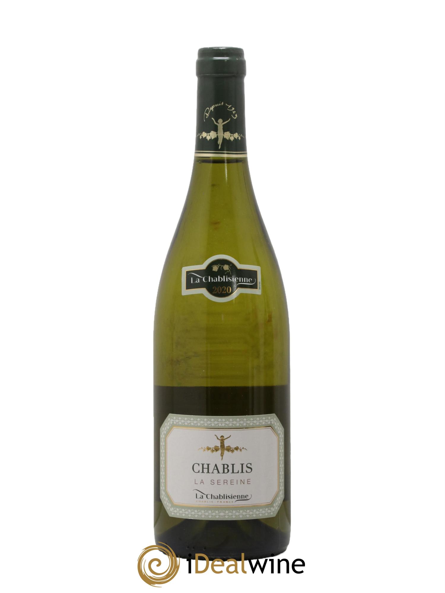 Chablis La Sereine La Chablisienne 2020 - Lot de 1 bouteille - 0